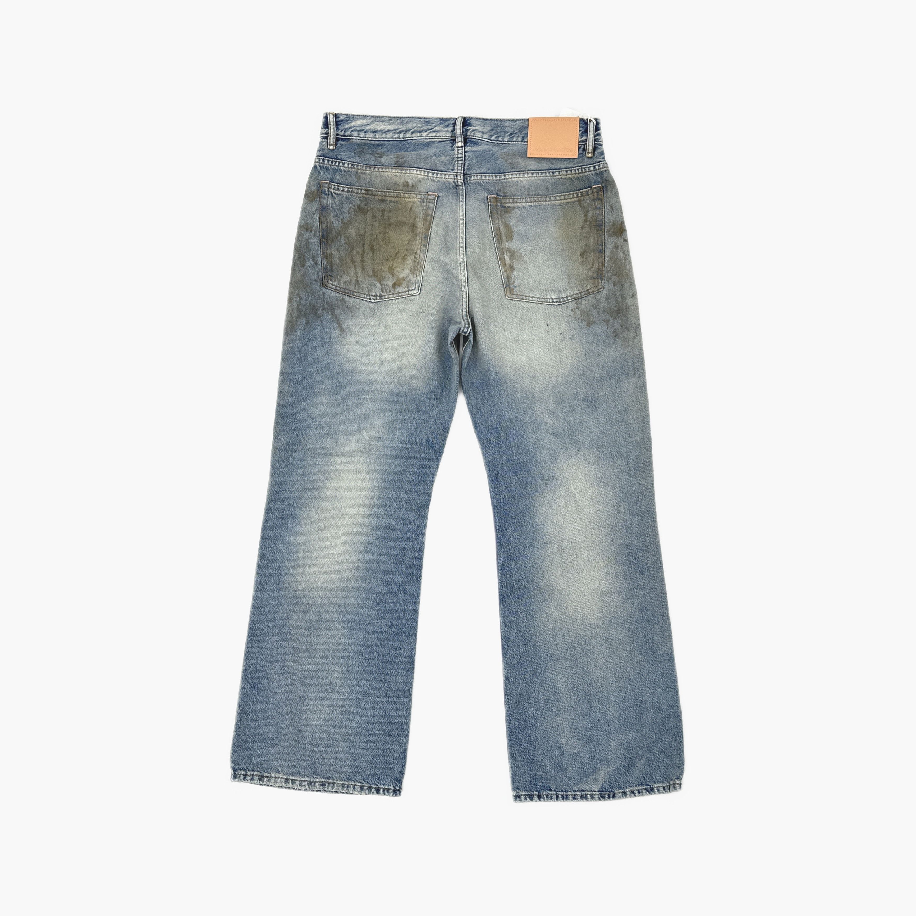 Acne Studios Acne Studios 2021M Distressed Mud Wash Jeans 34/32 Size US 32 / EU 48 - 3 Thumbnail