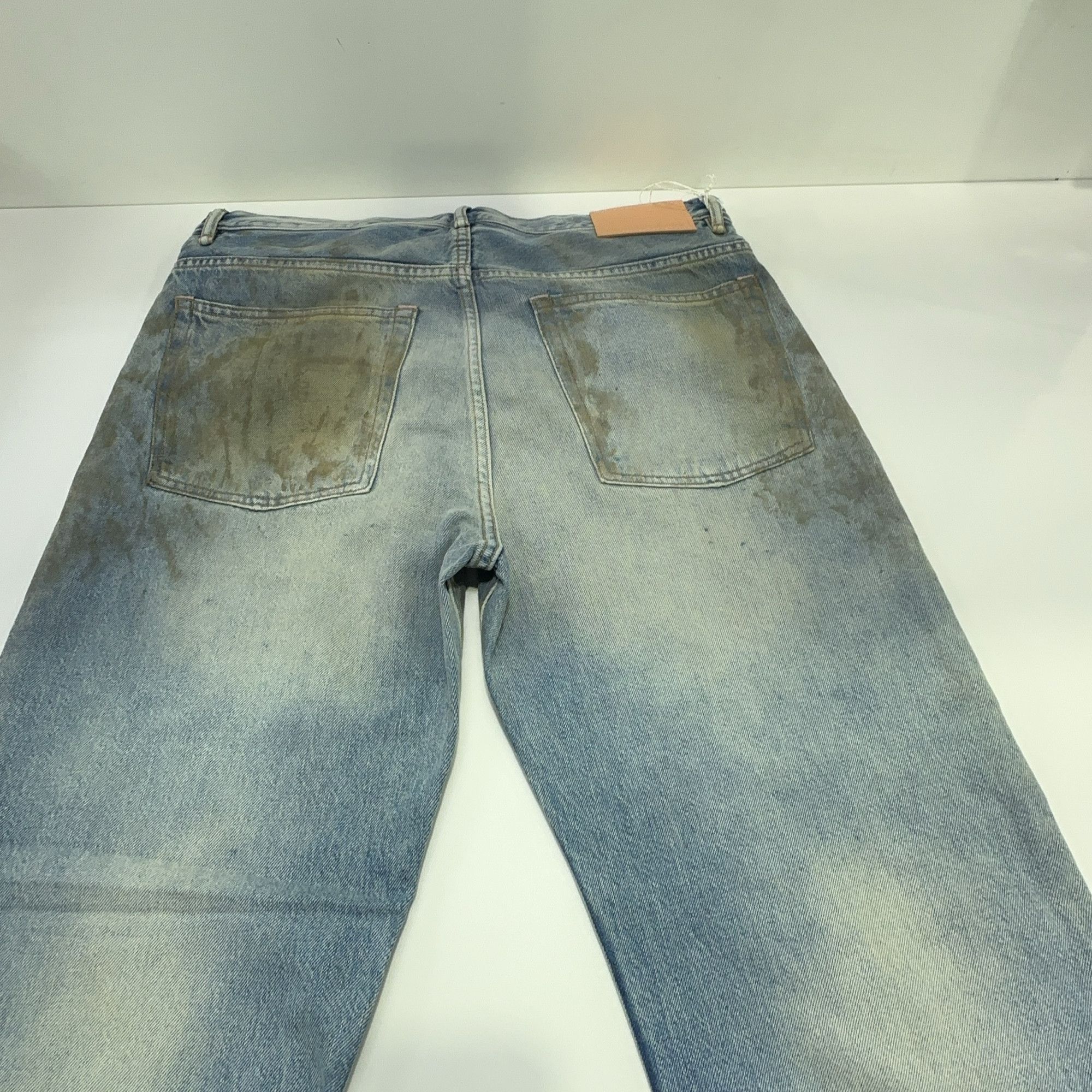 Acne Studios Acne Studios 2021M Distressed Mud Wash Jeans 34/32 Size US 32 / EU 48 - 10 Thumbnail