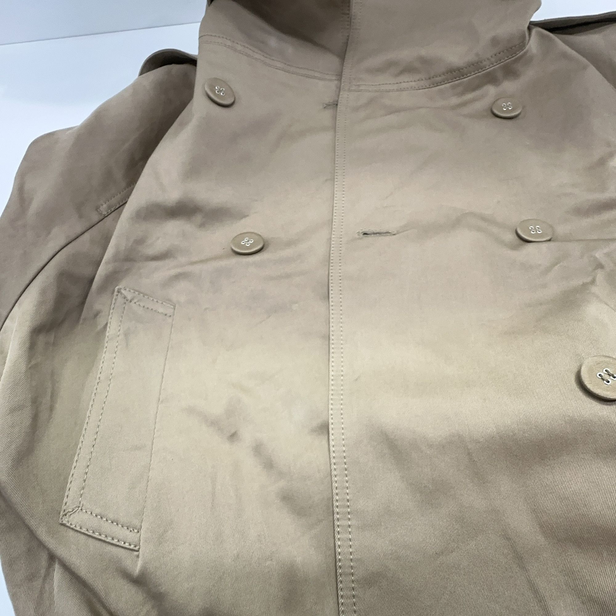 Acne Studios Acne Studios Double Breasted Cotton Jacket Size 34 Size XS / US 0-2 / IT 36-38 - 7 Thumbnail