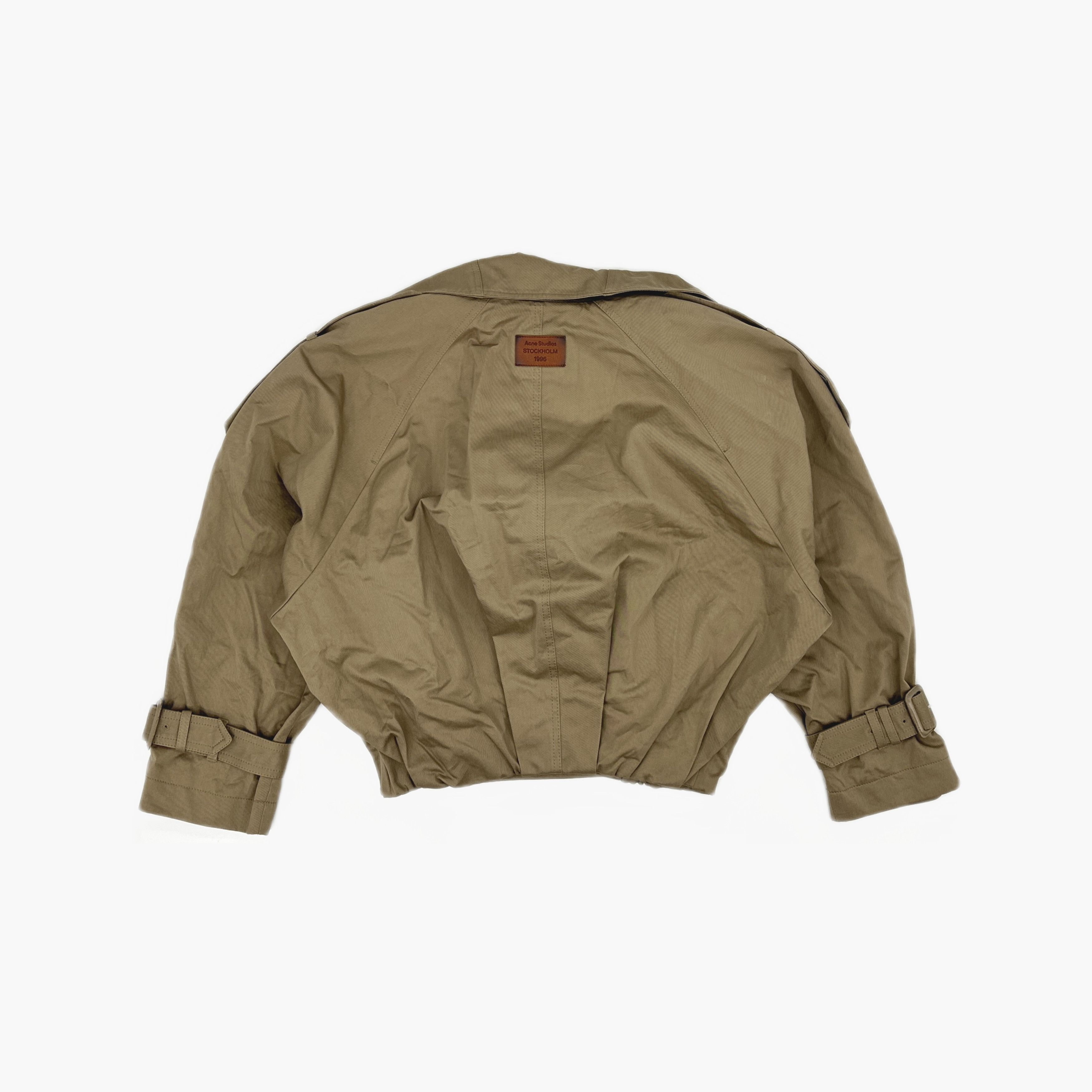 Acne Studios Acne Studios Double Breasted Cotton Jacket Size 34 Size XS / US 0-2 / IT 36-38 - 3 Thumbnail