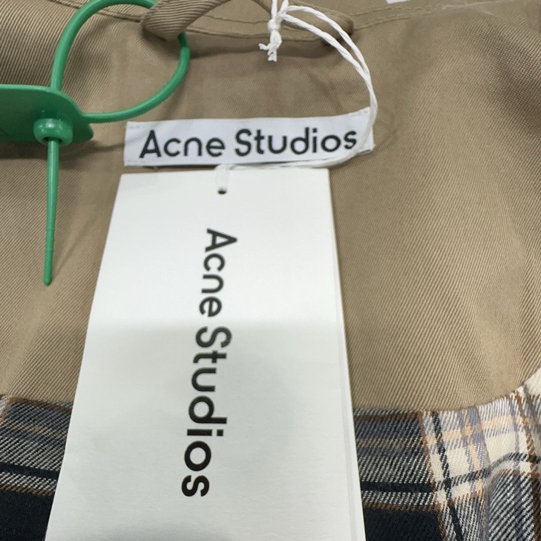 Acne Studios Acne Studios Double Breasted Cotton Jacket Size 34 Size XS / US 0-2 / IT 36-38 - 4 Thumbnail
