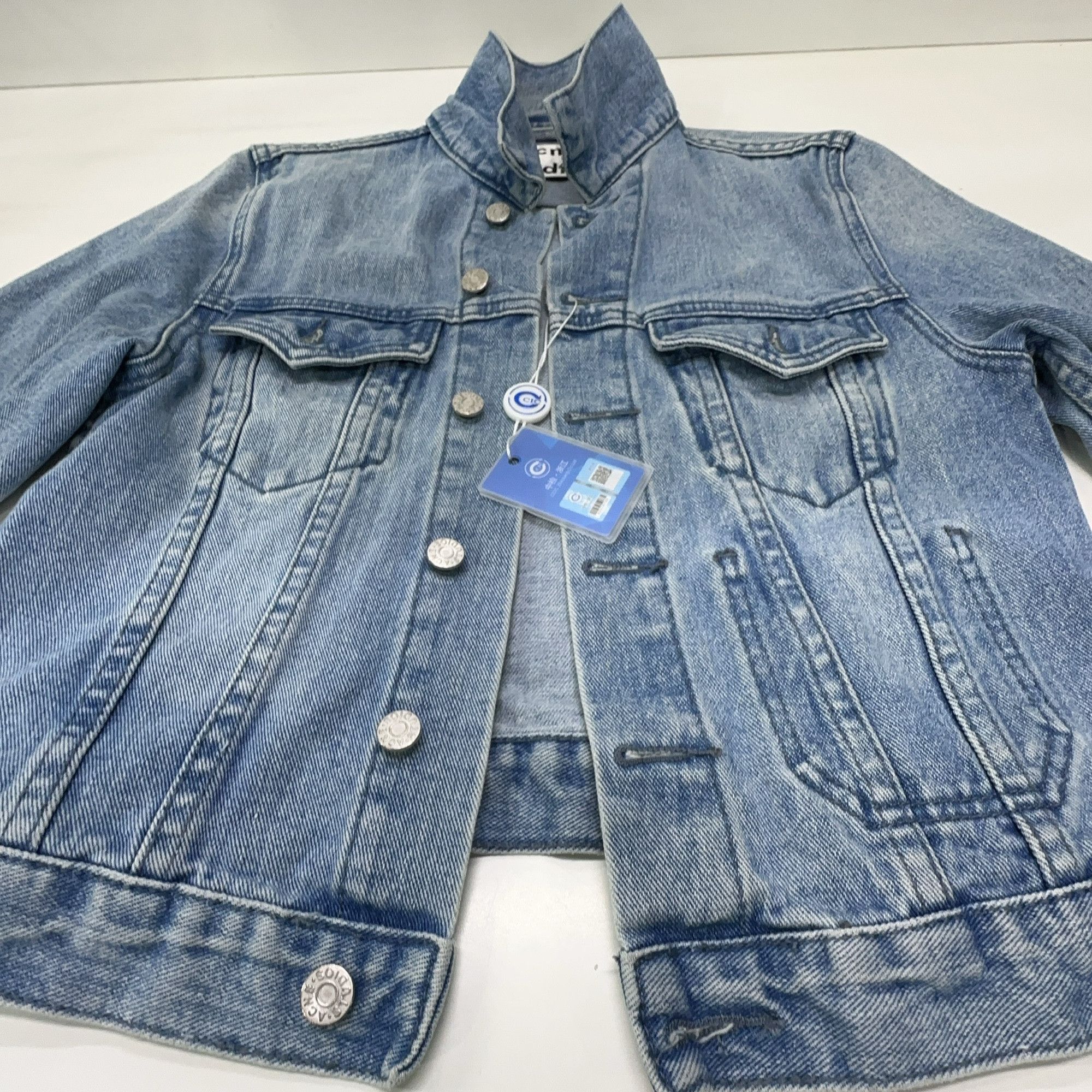 Acne Studios Acne Studios Distressed Denim Jacket 38 Size S / US 4 / IT 40 - 7 Thumbnail