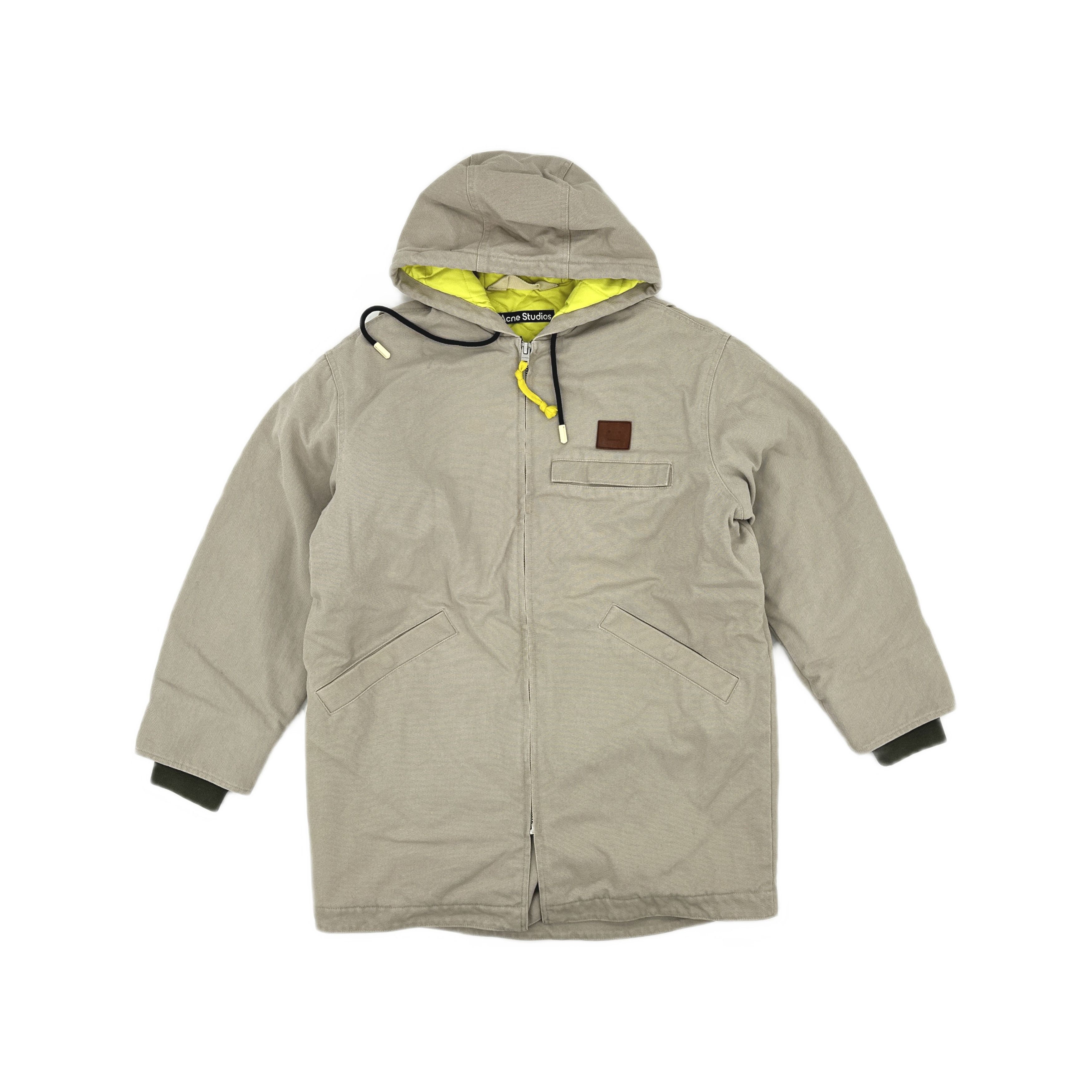 Acne Studios Acne Studios SS22 Face Patch Hooded Jacket XXS Size US XXS / EU 40 - 2 Thumbnail