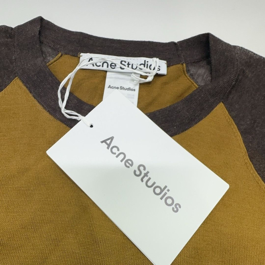 Acne Studios Acne Studios Two-Tone Raglan Long Sleeve T-Shirt M Size M / US 6-8 / IT 42-44 - 6 Thumbnail