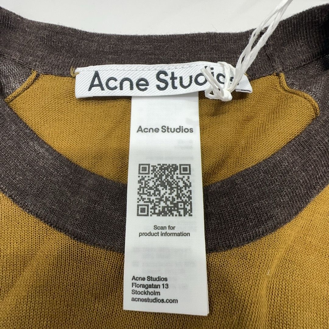 Acne Studios Acne Studios Two-Tone Raglan Long Sleeve T-Shirt M Size M / US 6-8 / IT 42-44 - 4 Thumbnail