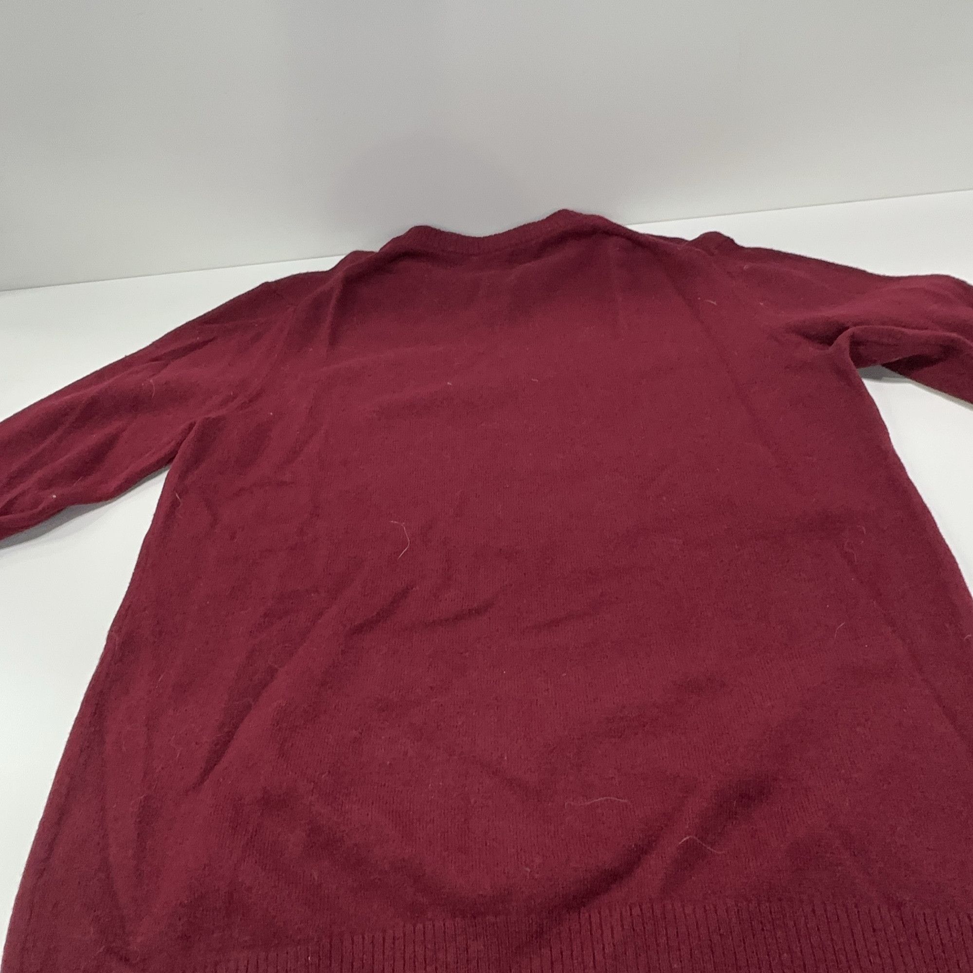 Acne Studios Acne Studios Red Nalon Face Wool Sweater S Size US S / EU 44-46 / 1 - 14 Thumbnail