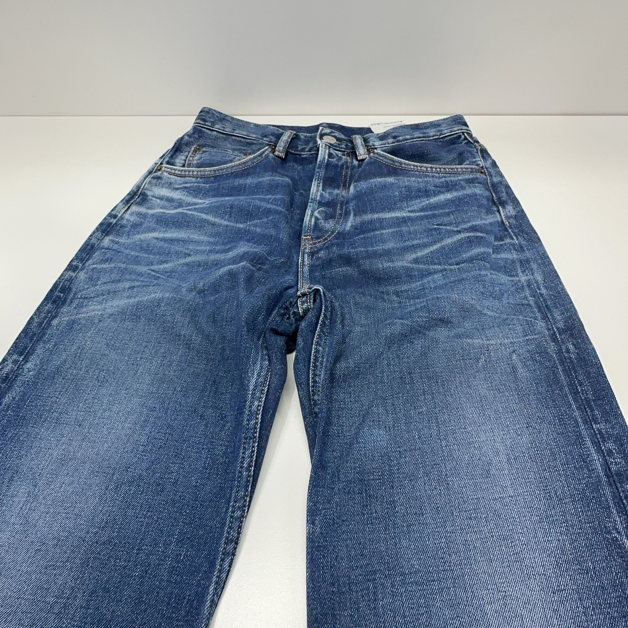 Acne Studios Acne Studios Distressed Wide Leg Jeans 25 Size 25" / US 0 / IT 36 - 7 Thumbnail