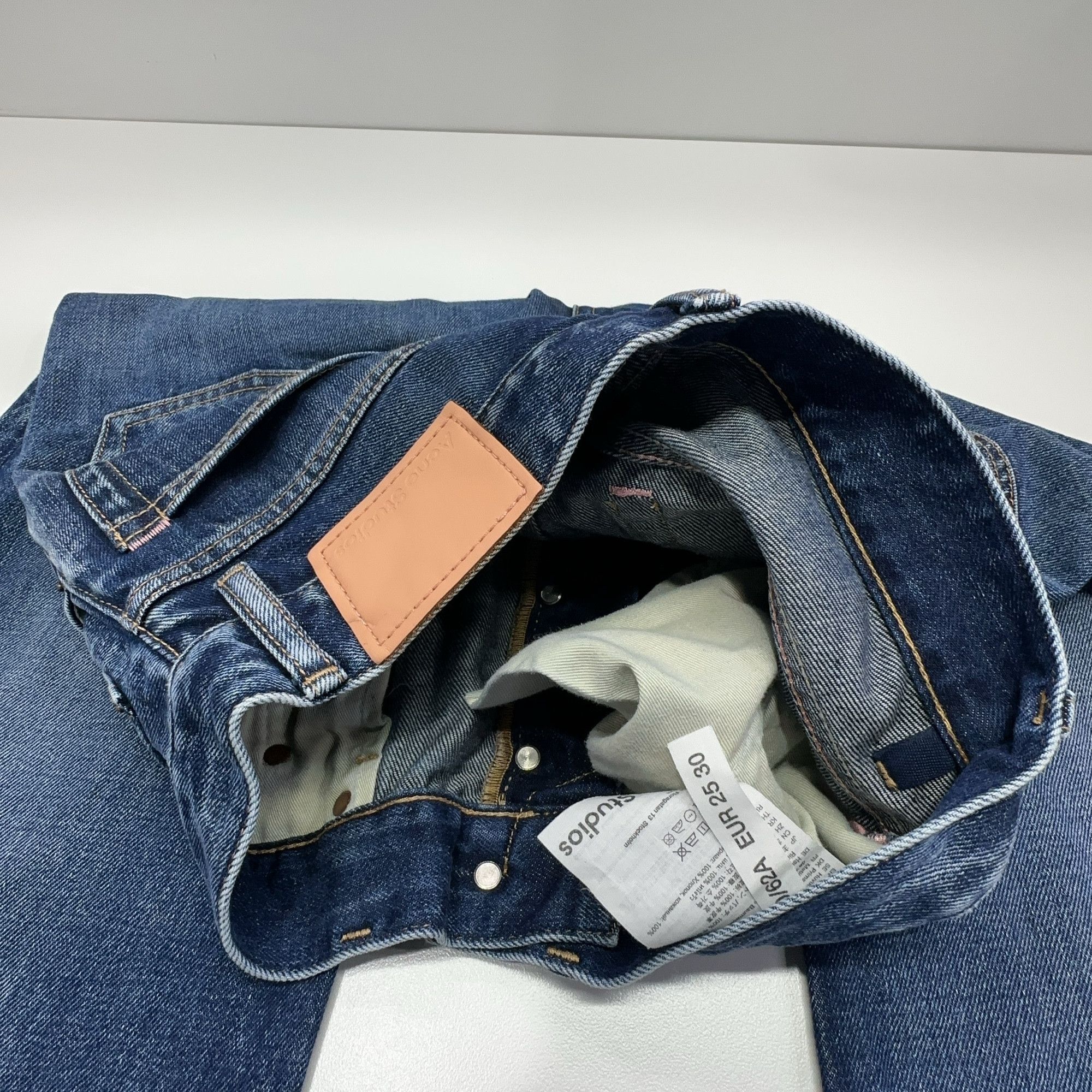Acne Studios Acne Studios Distressed Wide Leg Jeans 25 Size 25" / US 0 / IT 36 - 6 Thumbnail