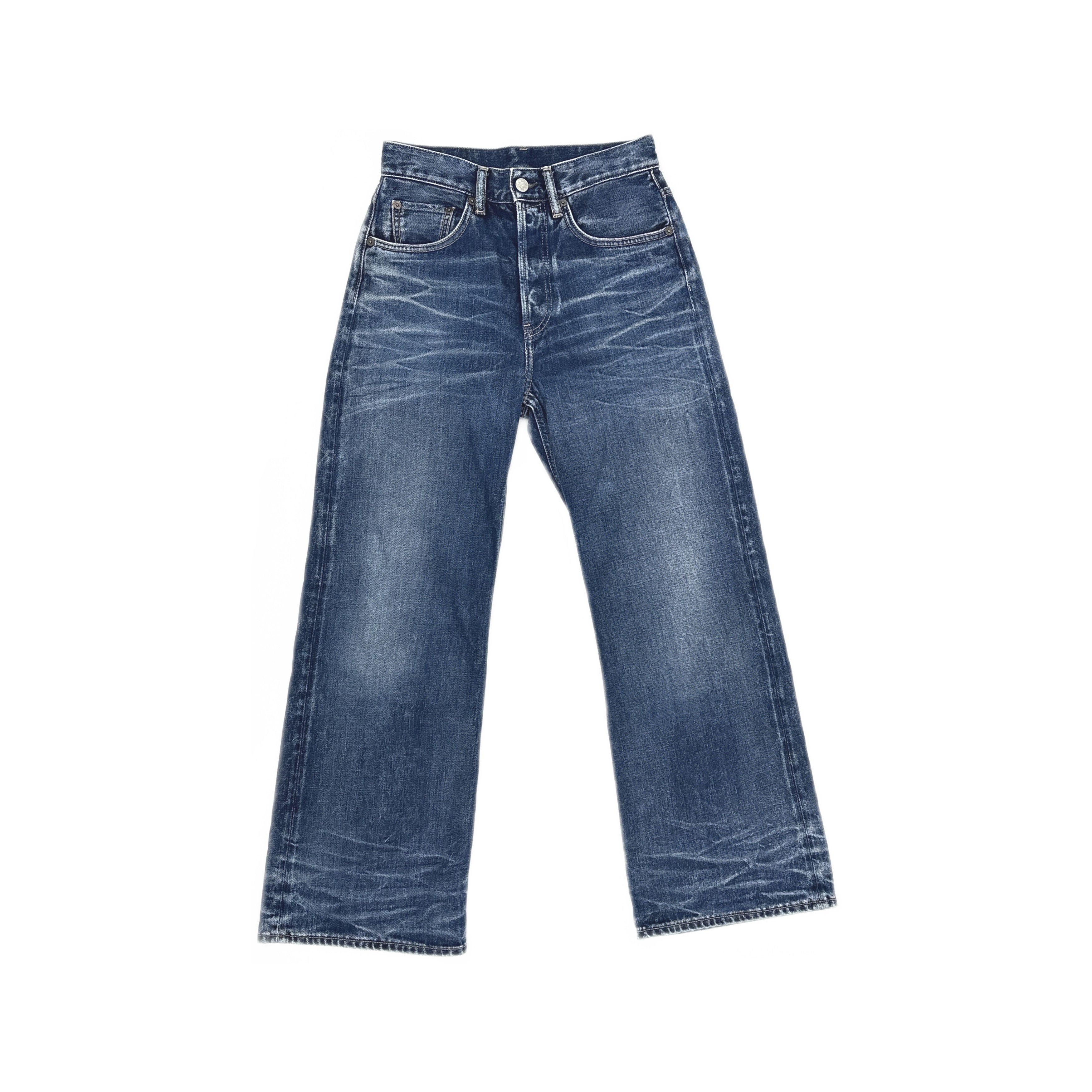 Acne Studios Acne Studios Distressed Wide Leg Jeans 25 Size 25" / US 0 / IT 36 - 2 Thumbnail