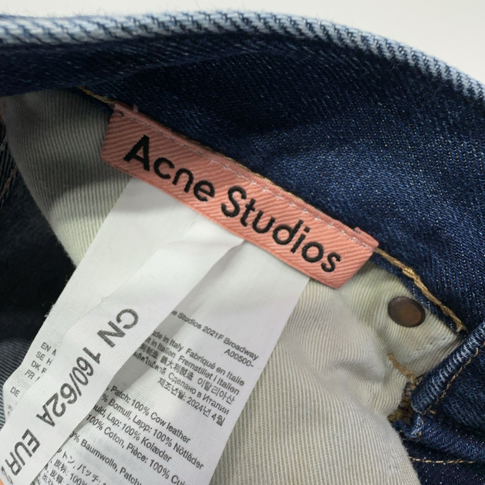Acne Studios Acne Studios Distressed Wide Leg Jeans 25 Size 25" / US 0 / IT 36 - 4 Thumbnail