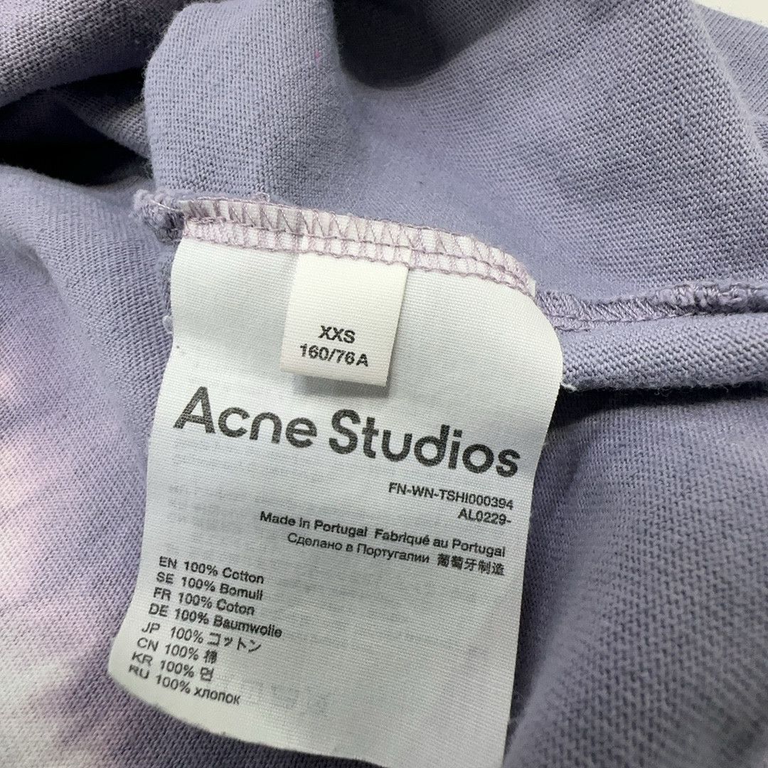 Acne Studios Acne Studios Tie-Dye Polo Shirt XXS Size XXS / US 00 / IT 34 - 4 Thumbnail