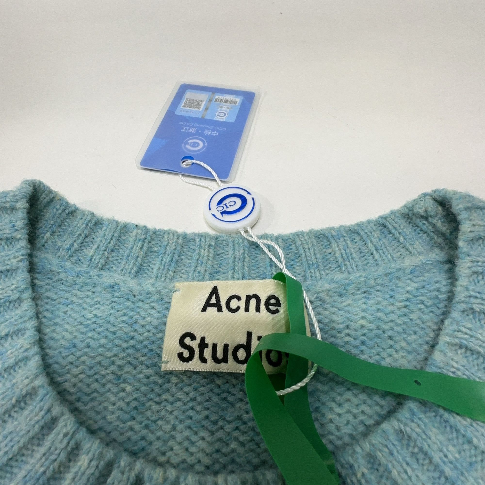 Acne Studios Acne Studios Samara Blue Wool Sweater XS Size US XS / EU 42 / 0 - 4 Thumbnail