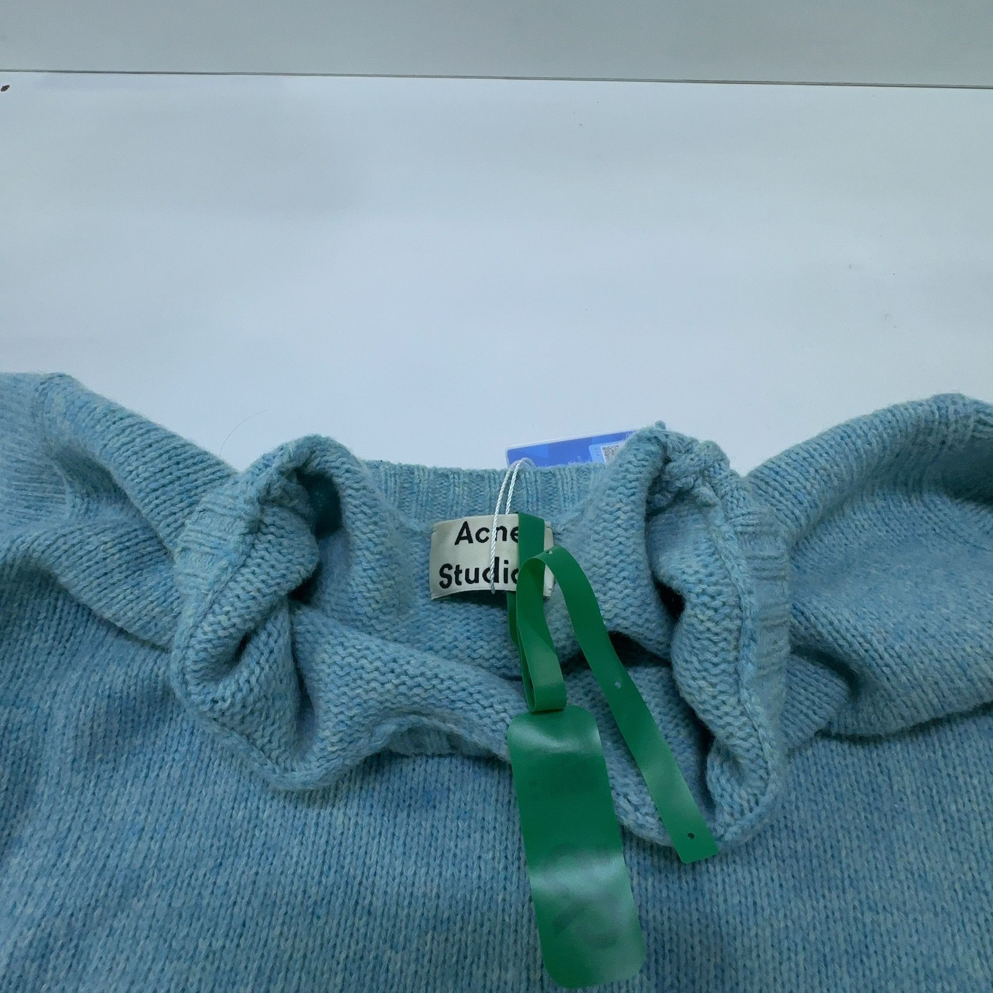 Acne Studios Acne Studios Samara Blue Wool Sweater XS Size US XS / EU 42 / 0 - 6 Thumbnail