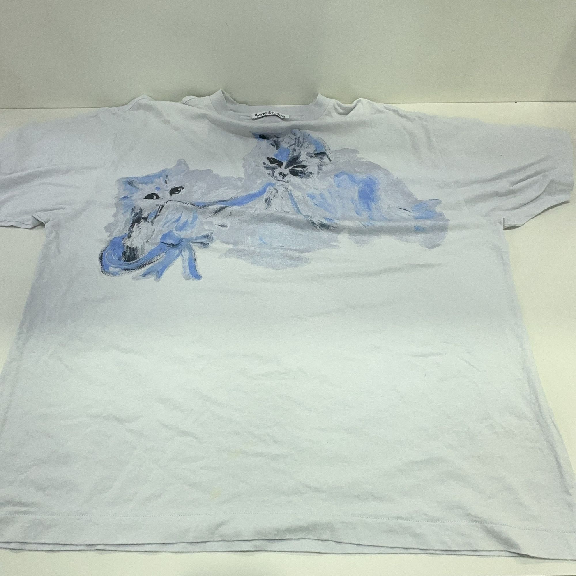 Acne Studios Acne Studios Cat Print T-Shirt Size S Size US S / EU 44-46 / 1 - 8 Thumbnail