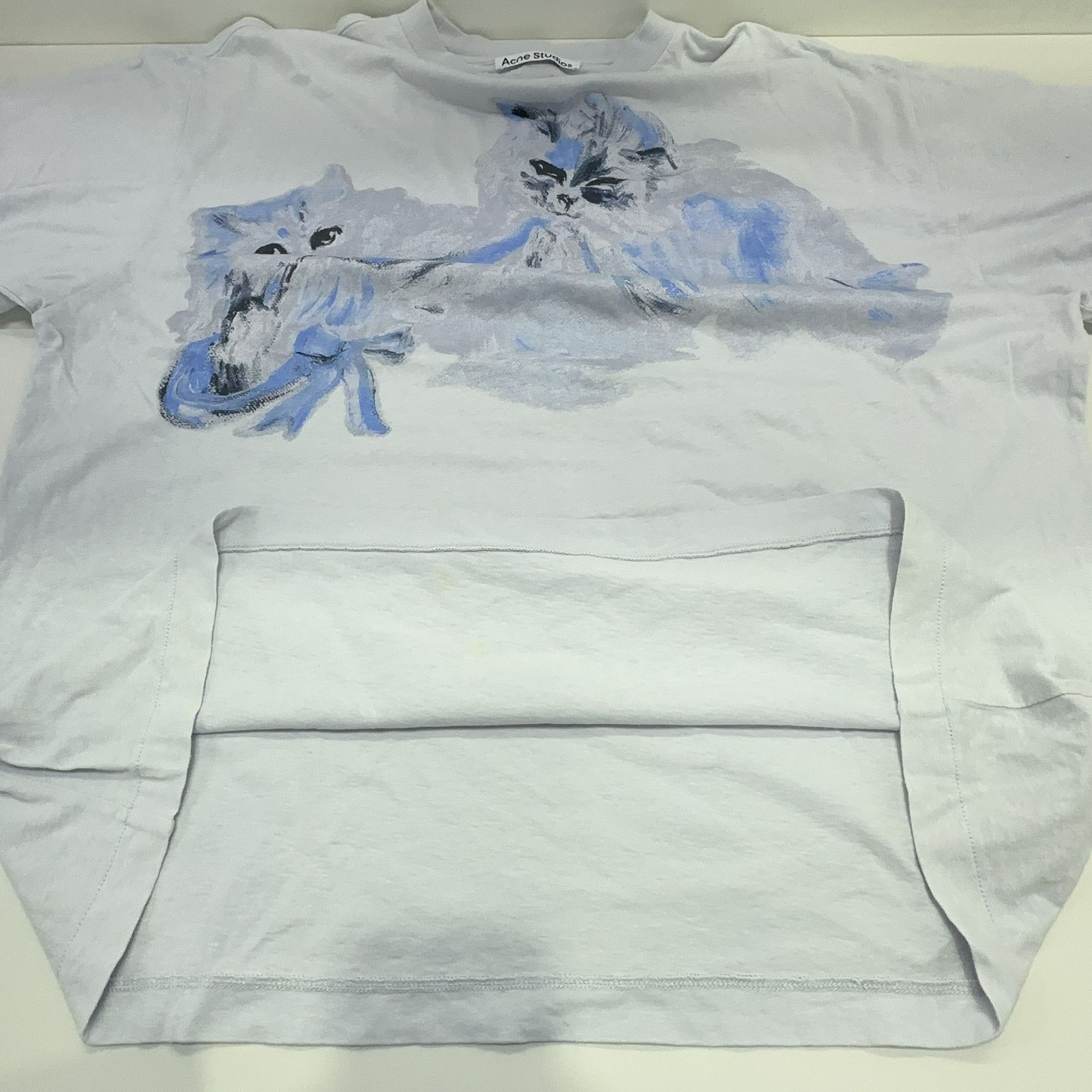 Acne Studios Acne Studios Cat Print T-Shirt Size S Size US S / EU 44-46 / 1 - 9 Thumbnail