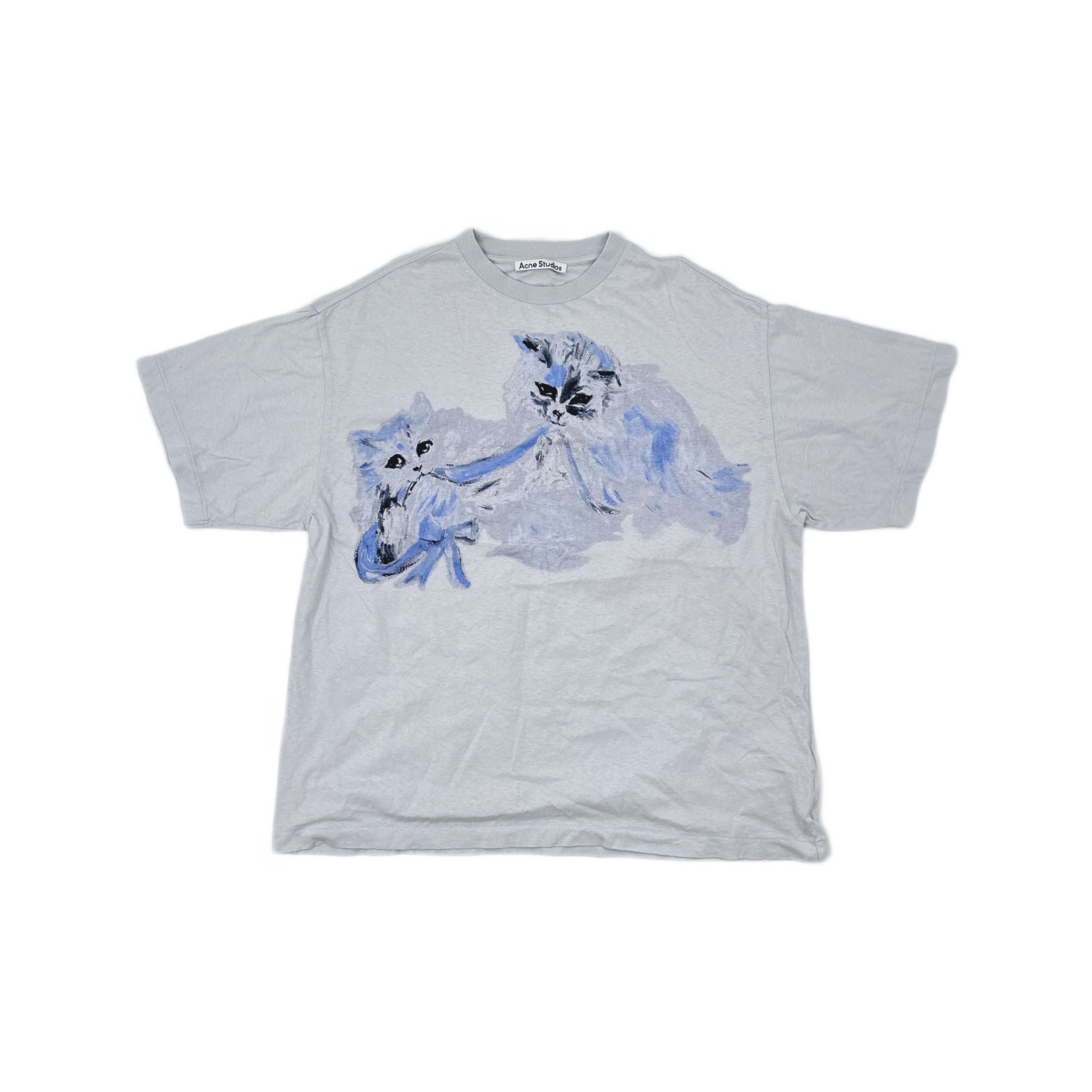 Acne Studios Acne Studios Cat Print T-Shirt Size S Size US S / EU 44-46 / 1 - 2 Thumbnail