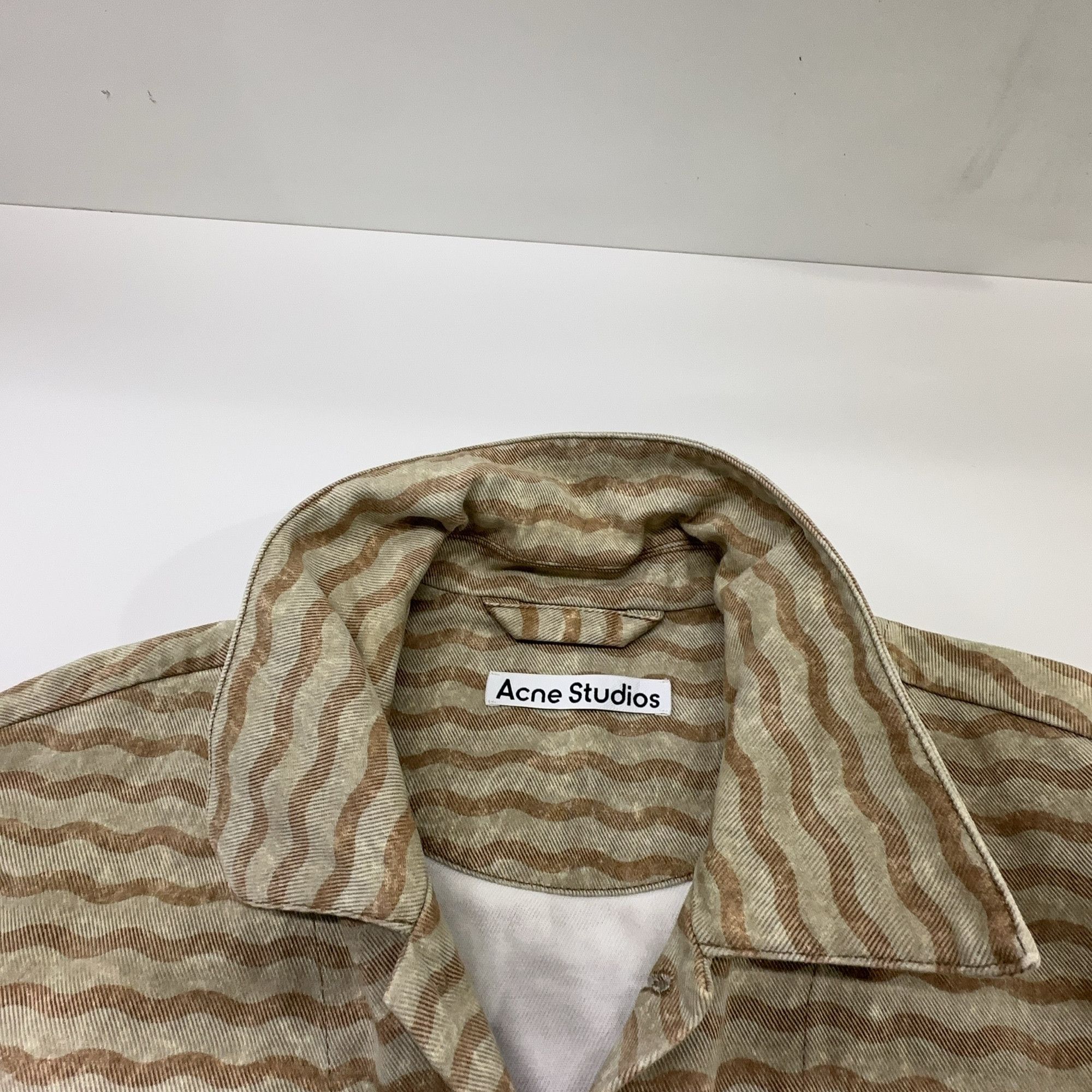Acne Studios Acne Studios SS22 Wavy Geometric Pattern Jacket 50 Size US M / EU 48-50 / 2 - 7 Thumbnail