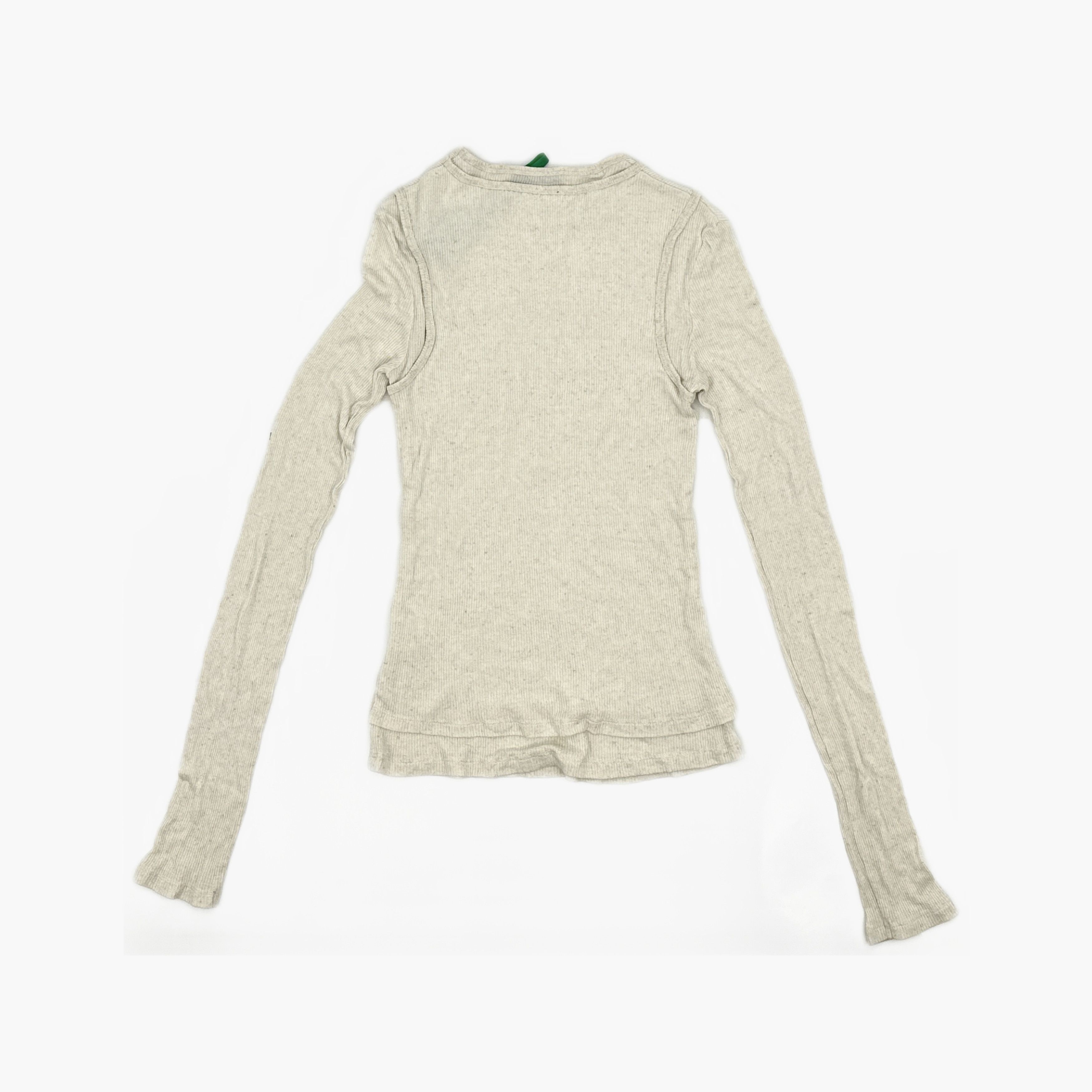 Acne Studios Acne Studios Double-Layered Logo Long Sleeve XS Size XS / US 0-2 / IT 36-38 - 3 Thumbnail