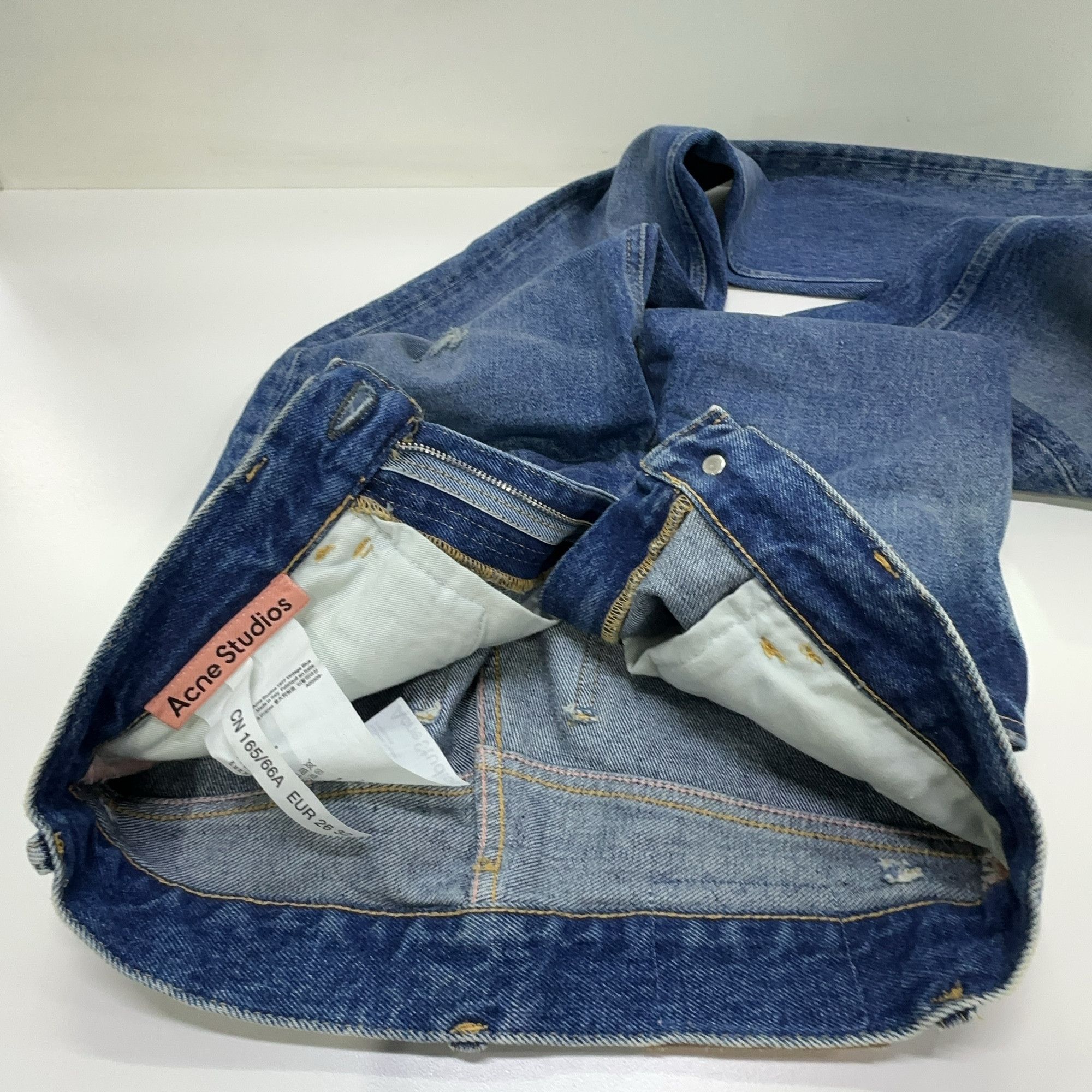 Acne Studios Acne Studios 1977 Vintage Blue Jeans 26 Size 26" / US 2 / IT 38 - 5 Thumbnail