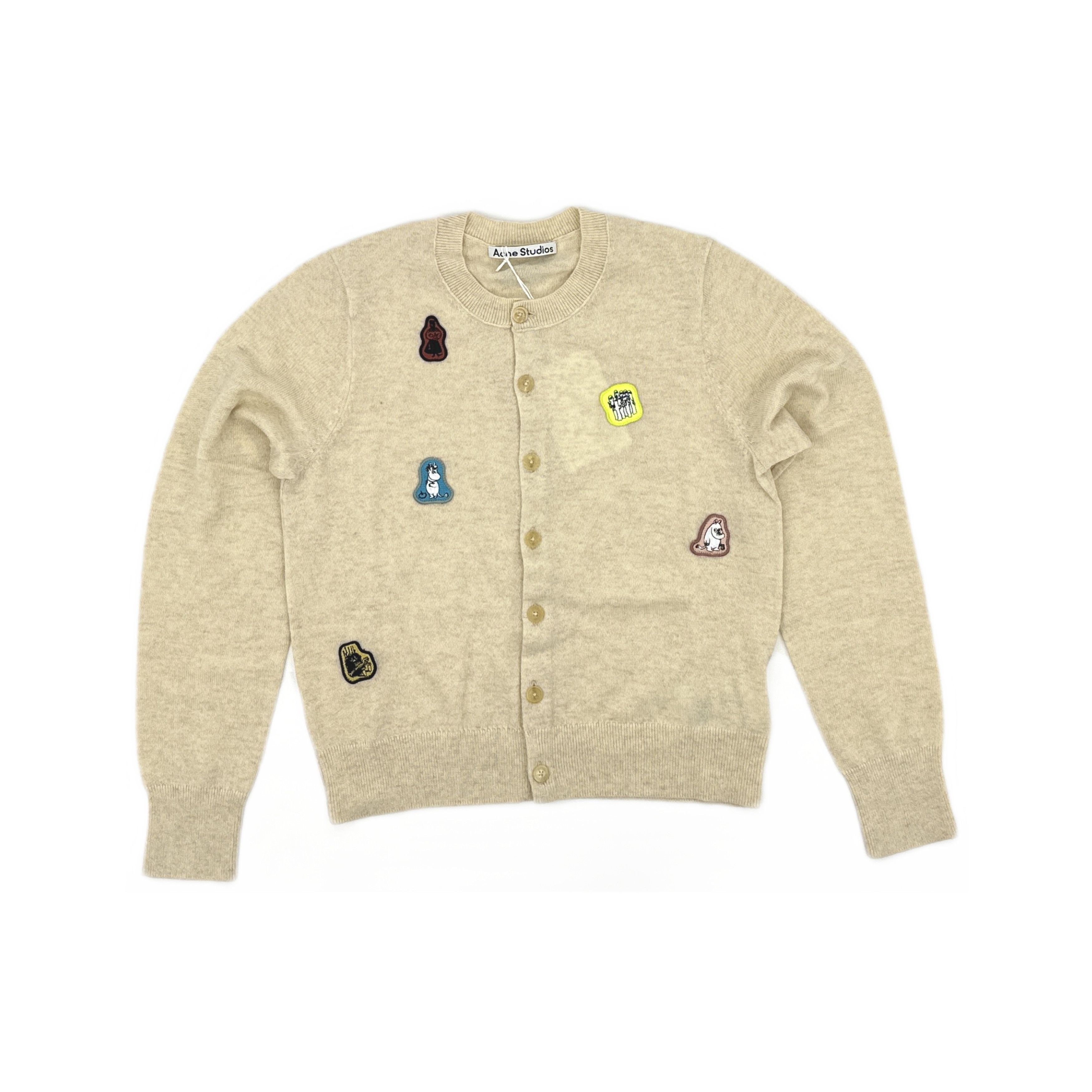 Acne Studios Acne Studios x Moomin Graphic Wool Cardigan M Size M / US 6-8 / IT 42-44 - 2 Thumbnail