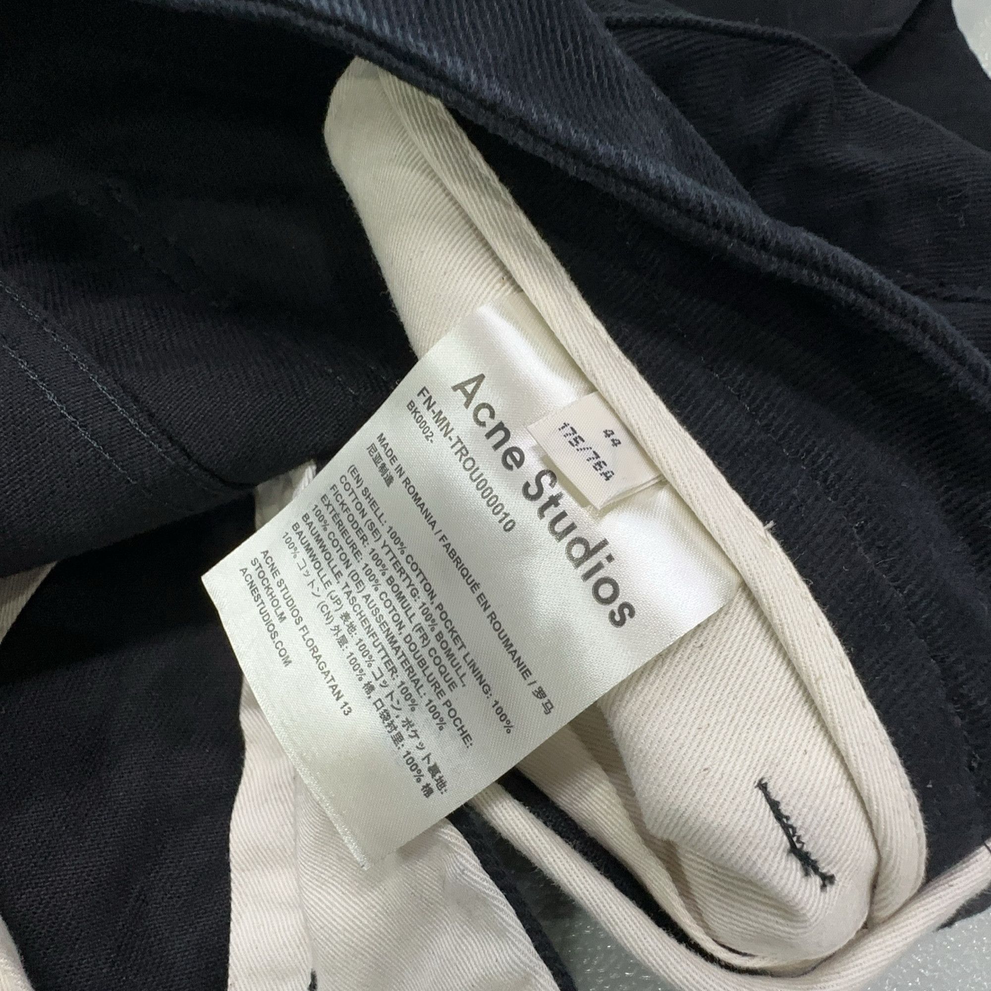 Acne Studios Acne Studios Black Jeans 28 Size US 28 / EU 44 - 5 Thumbnail