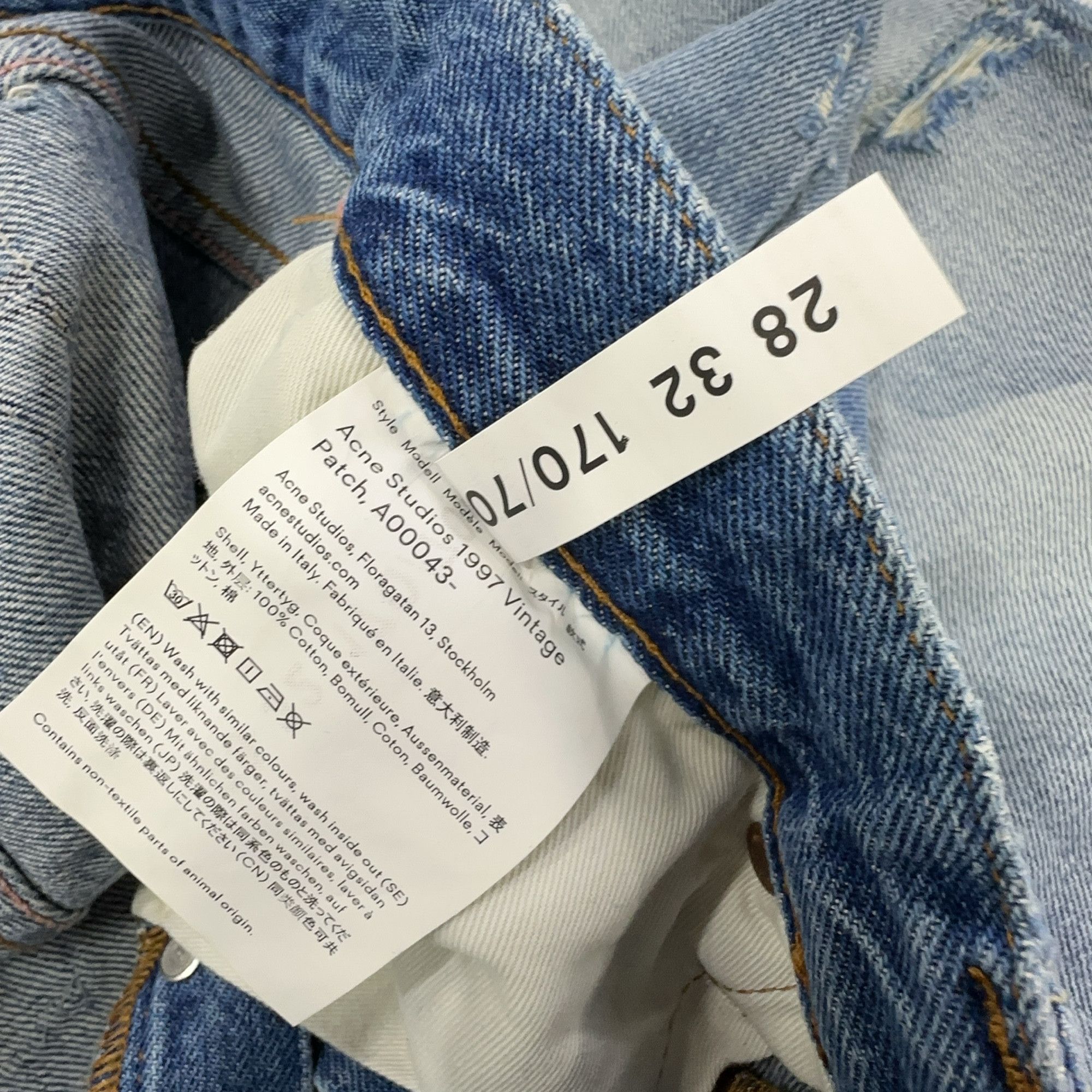 Acne Studios Acne Studios 1997 Vintage Patch Jeans 28 Size US 28 / EU 44 - 5 Thumbnail