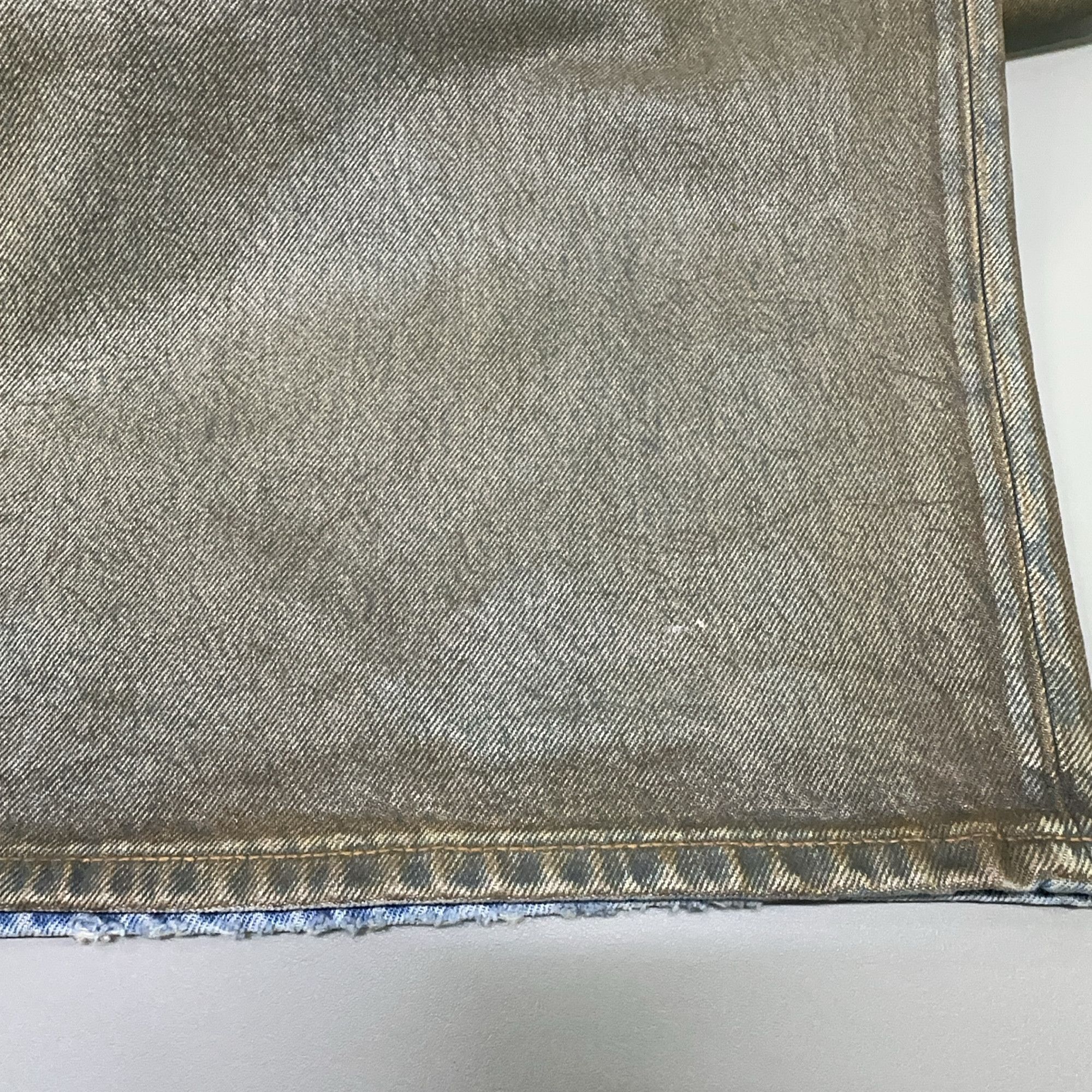 Acne Studios Acne Studios Distressed Waxed Jeans 30/32 Size US 30 / EU 46 - 8 Thumbnail