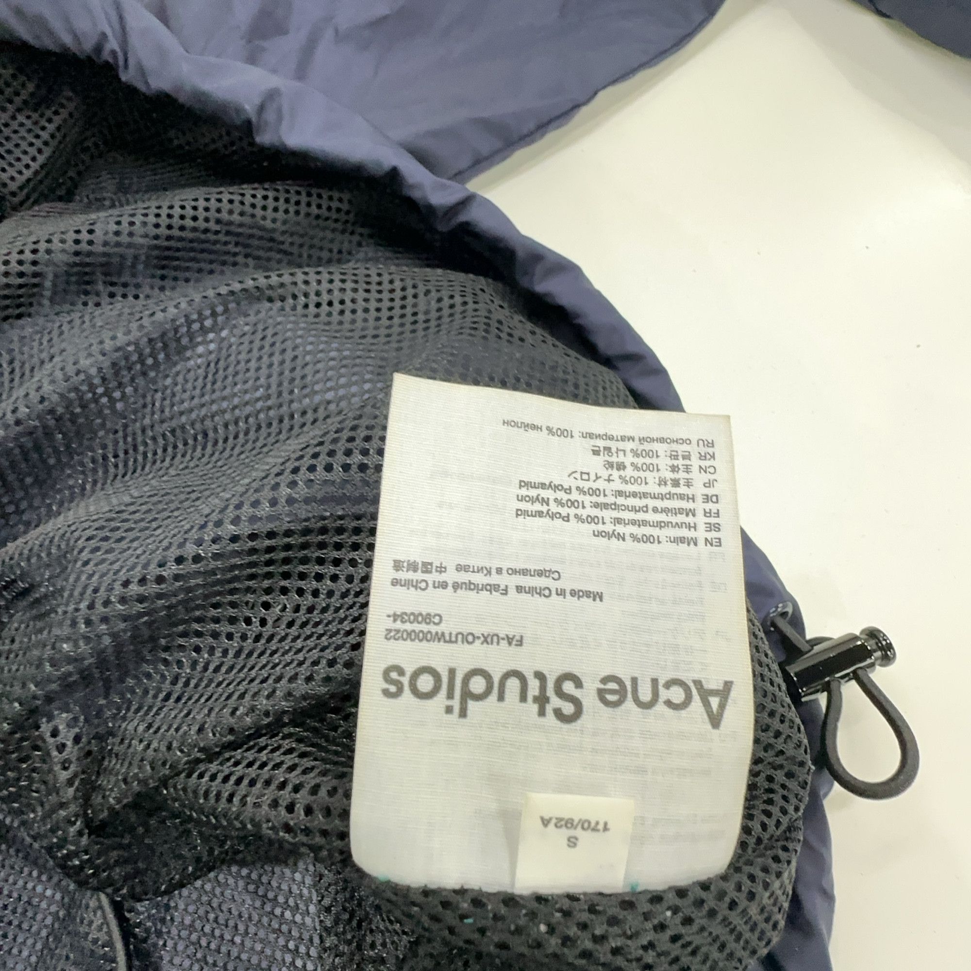 Acne Studios Acne Studios Face Logo Quarter-Zip Jacket S Size US S / EU 44-46 / 1 - 4 Thumbnail