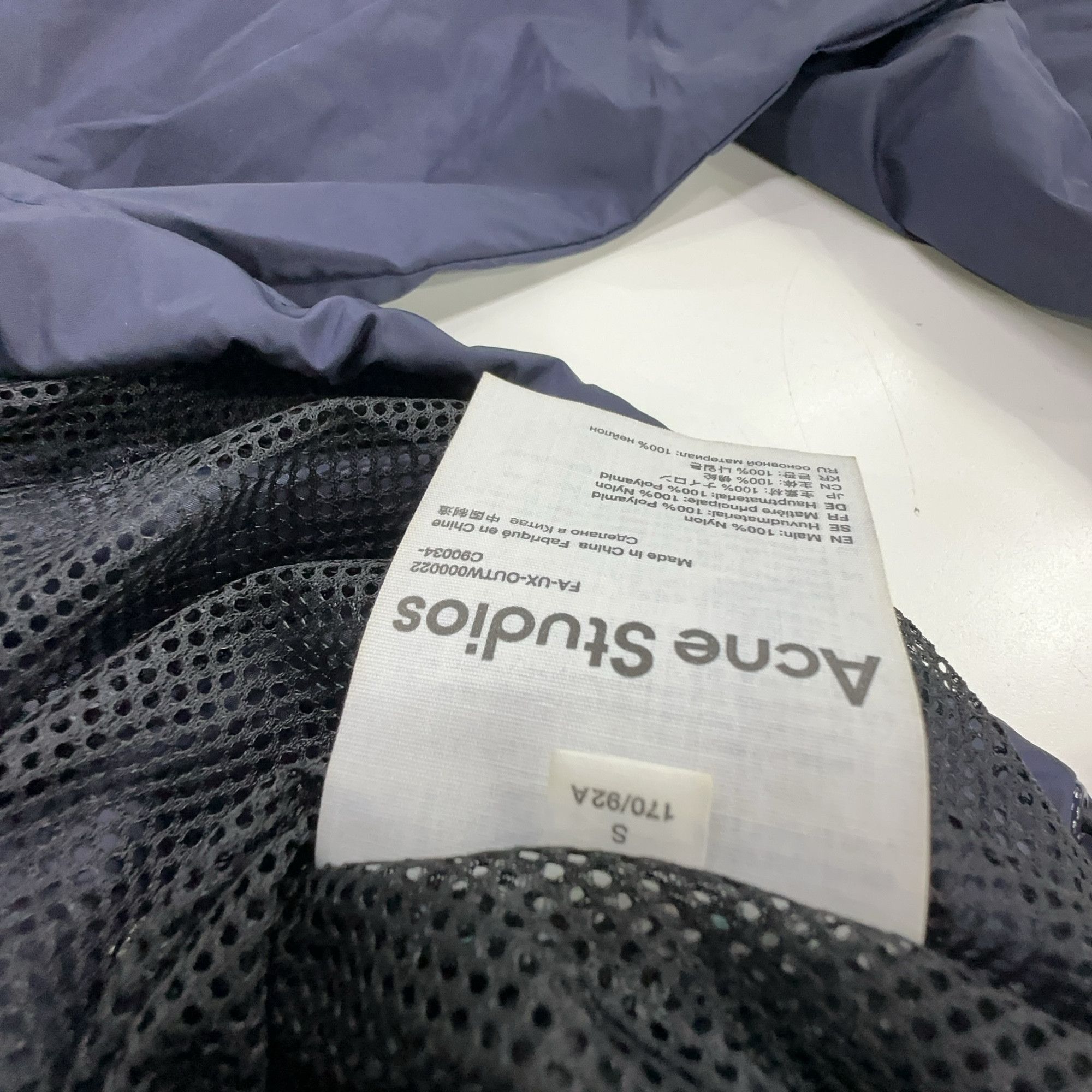 Acne Studios Acne Studios Face Logo Quarter-Zip Jacket S Size US S / EU 44-46 / 1 - 5 Thumbnail