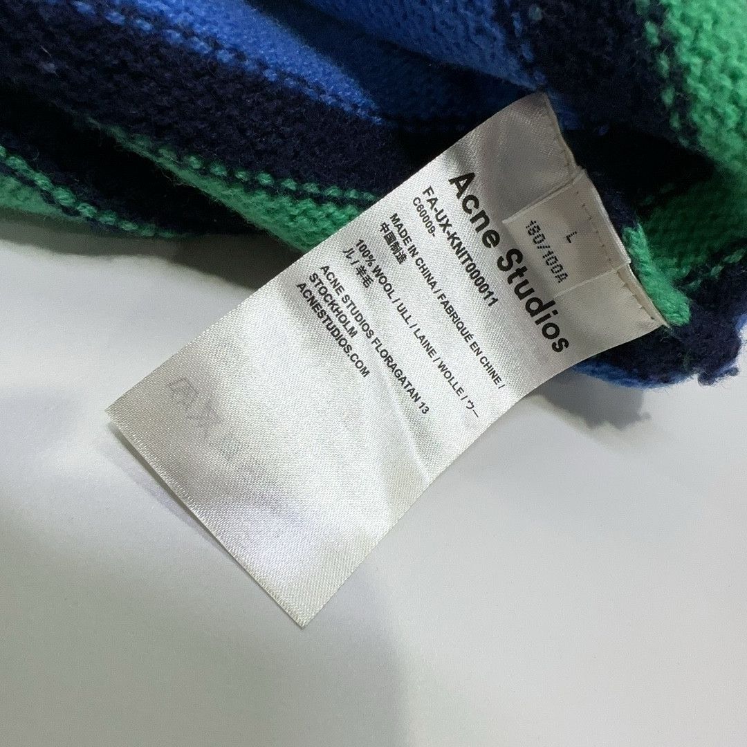 Acne Studios Acne Studios Striped Wool Sweater Size L Size US L / EU 52-54 / 3 - 5 Thumbnail