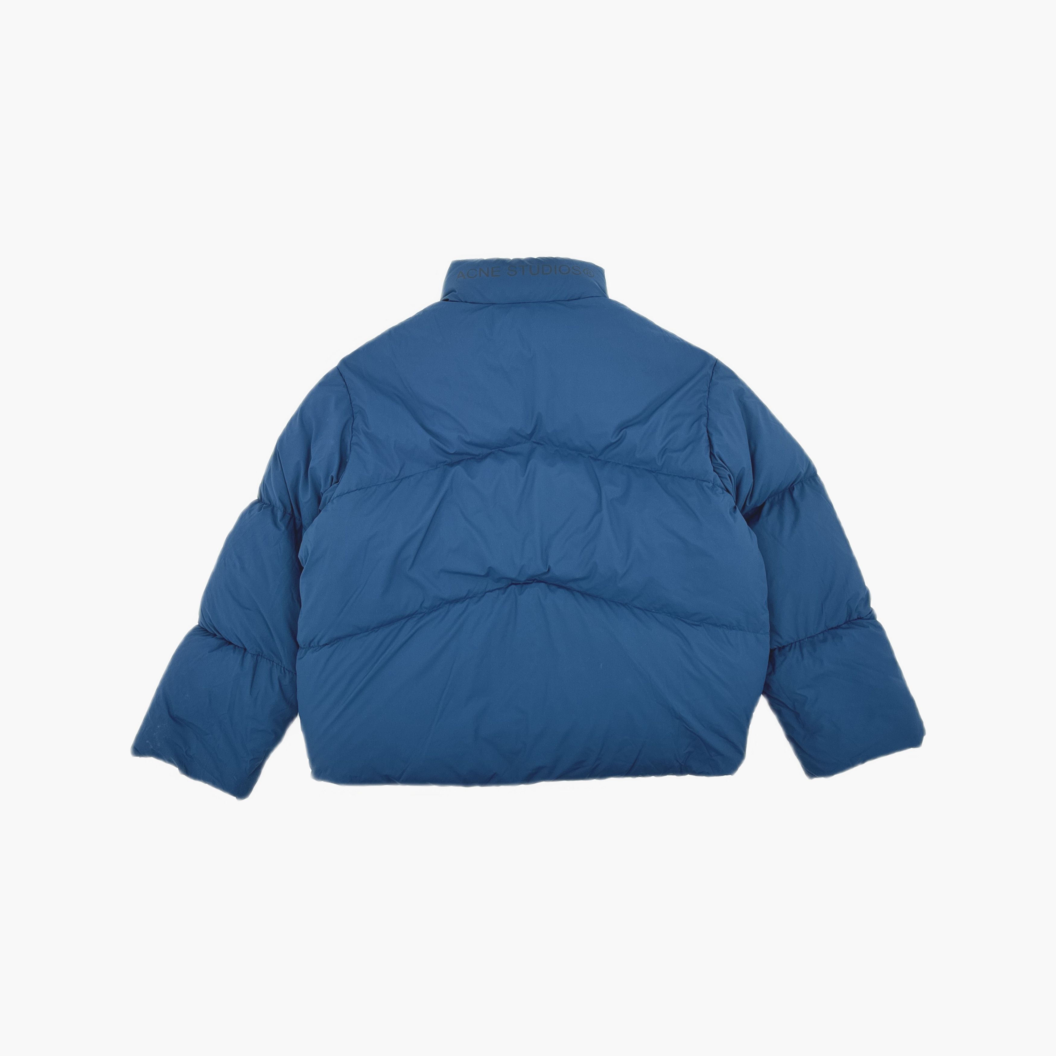 Acne Studios Acne Studios FW21 Blue Puffer Down Jacket Size 44 Size L / US 10 / IT 46 - 3 Thumbnail