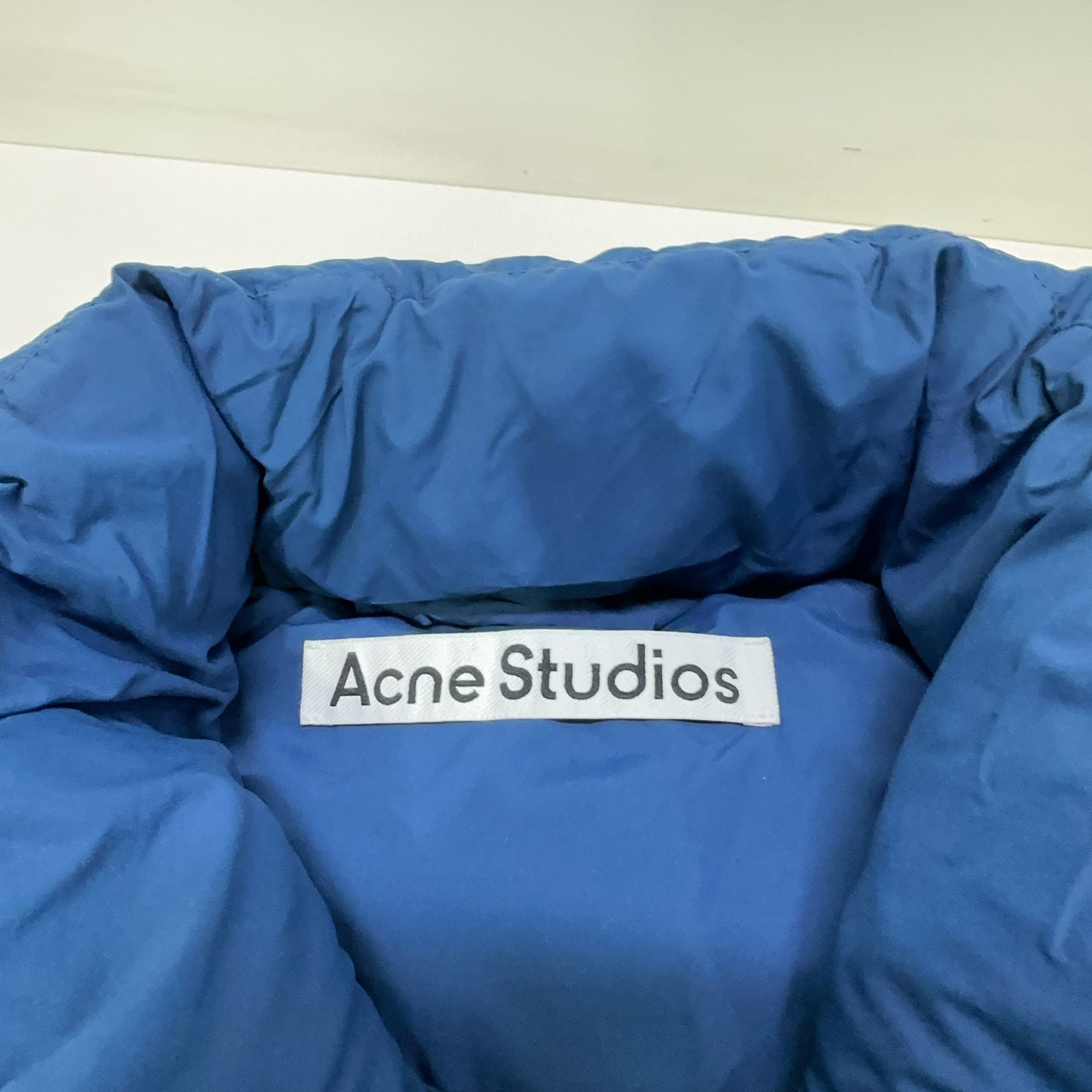 Acne Studios Acne Studios FW21 Blue Puffer Down Jacket Size 44 Size L / US 10 / IT 46 - 5 Thumbnail