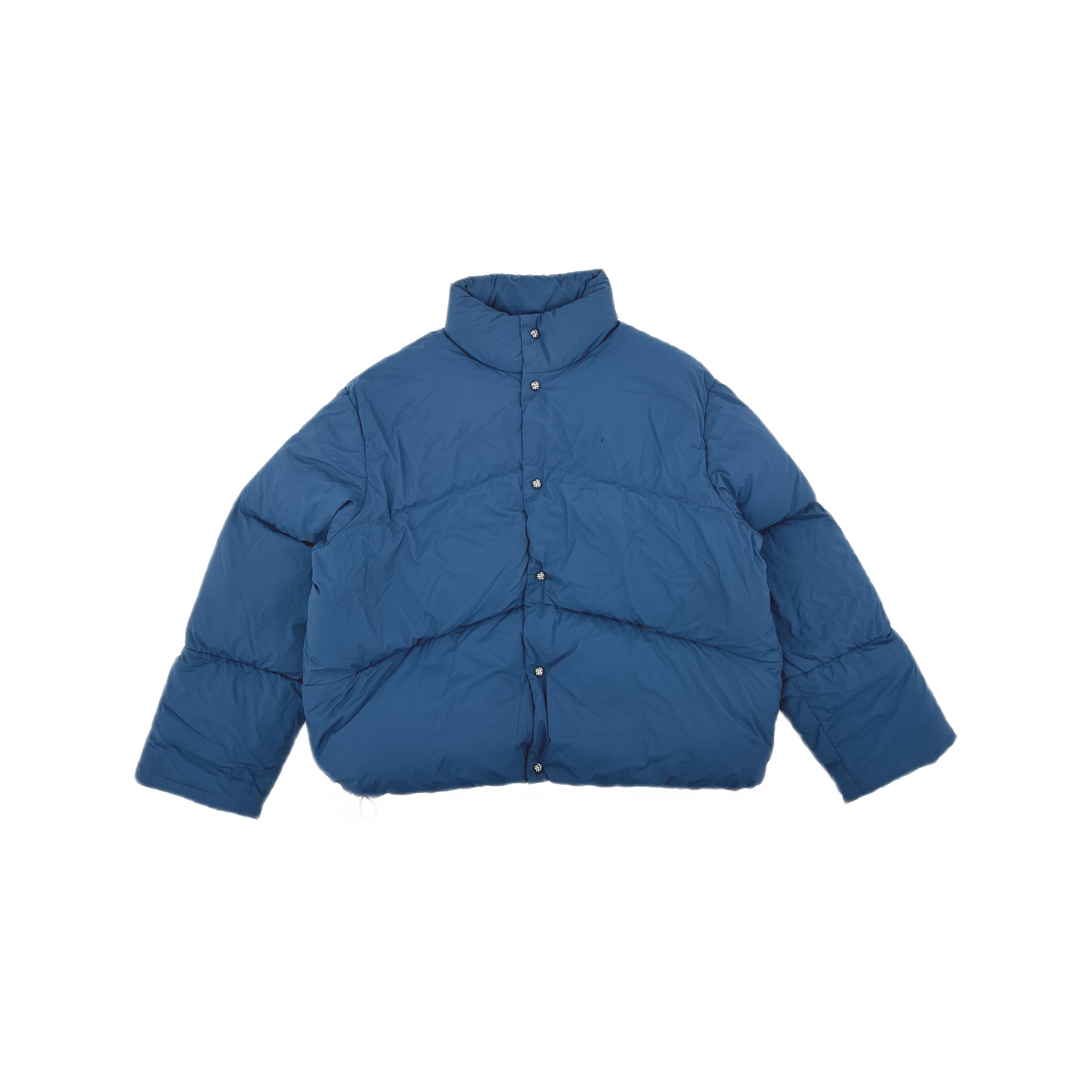 Acne Studios Acne Studios FW21 Blue Puffer Down Jacket Size 44 Size L / US 10 / IT 46 - 2 Thumbnail