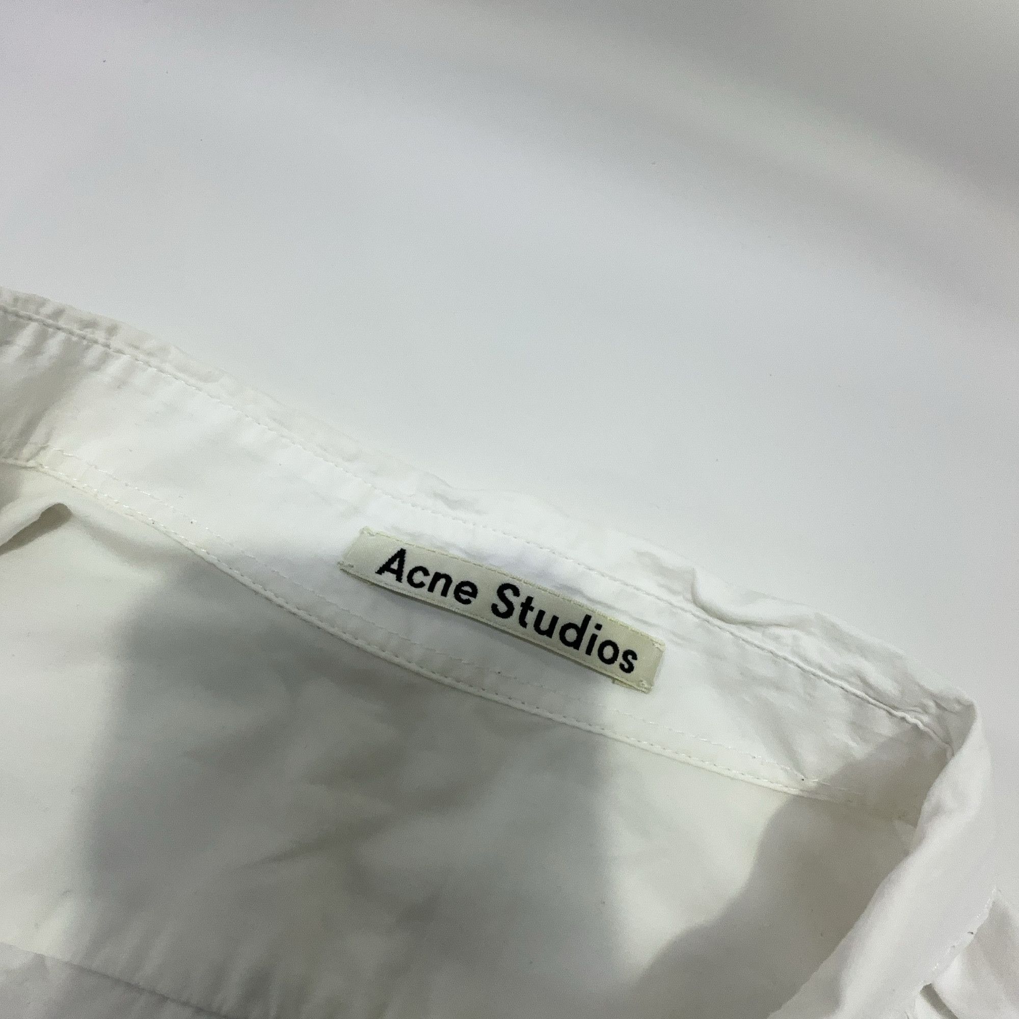 Acne Studios Acne Studios Leia Poplin Button Up Shirt 36 Size XS / US 0-2 / IT 36-38 - 4 Thumbnail