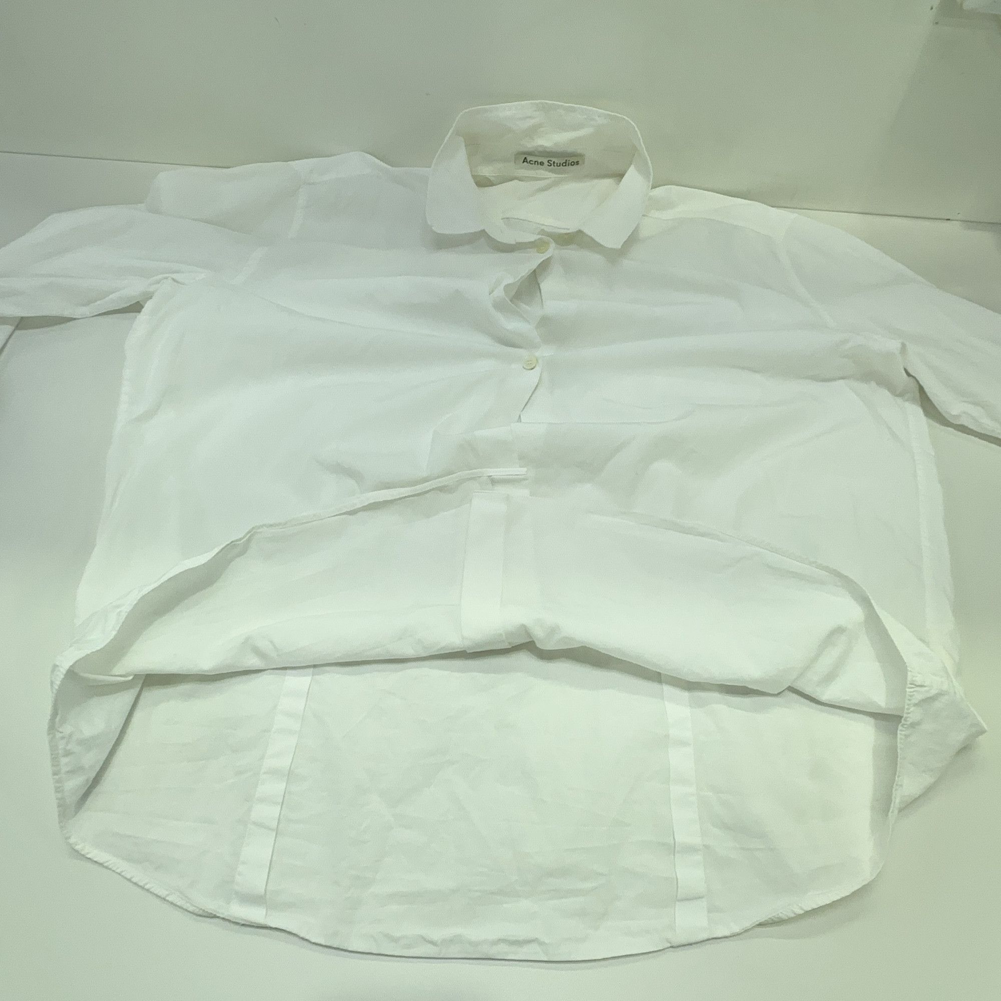 Acne Studios Acne Studios Leia Poplin Button Up Shirt 36 Size XS / US 0-2 / IT 36-38 - 8 Thumbnail