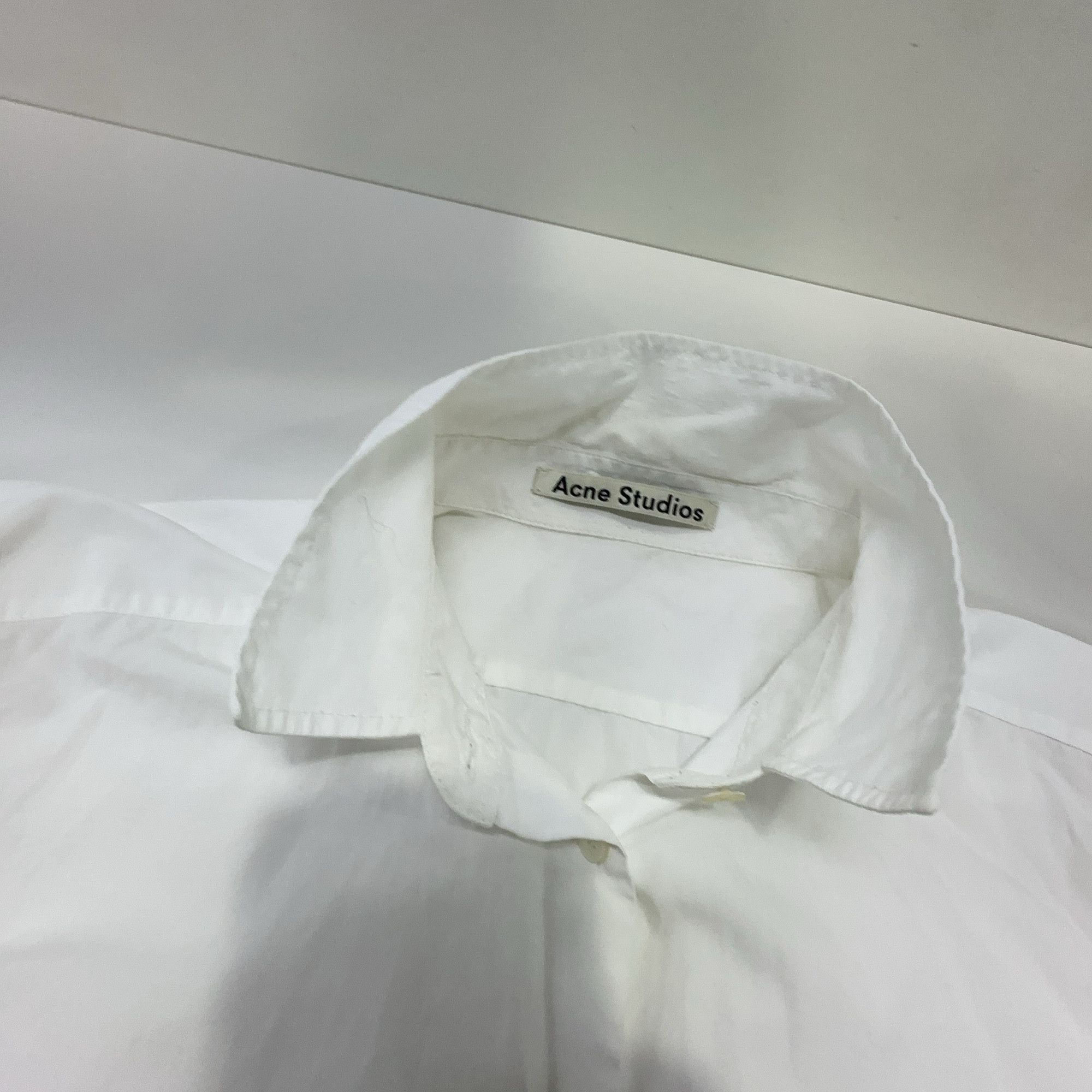 Acne Studios Acne Studios Leia Poplin Button Up Shirt 36 Size XS / US 0-2 / IT 36-38 - 6 Thumbnail