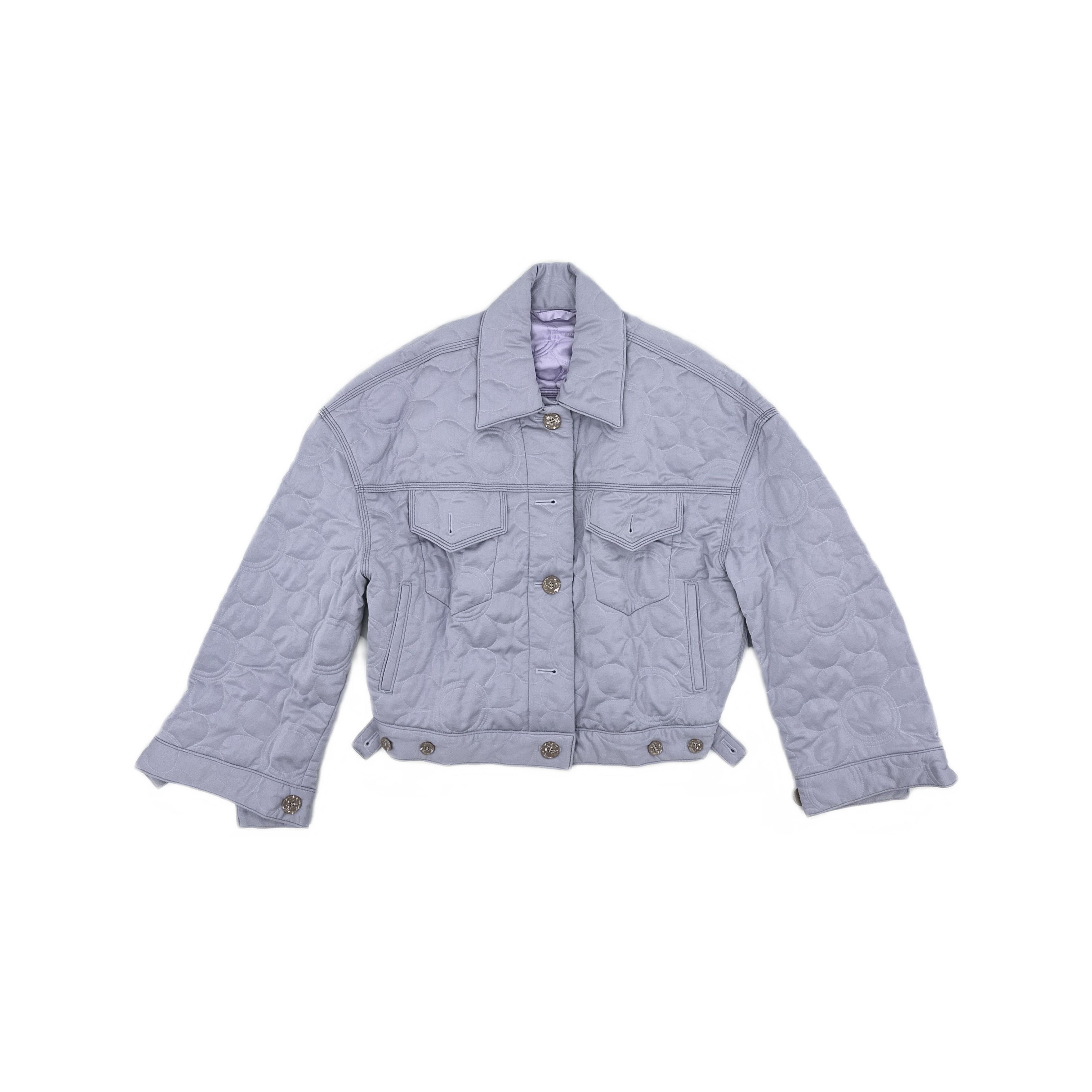 Acne Studios Acne Studios Quilted Padded Jacket Purple 34 Size XS / US 0-2 / IT 36-38 - 2 Thumbnail