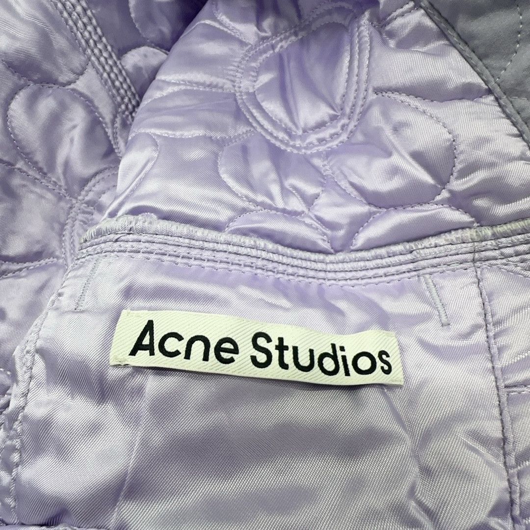 Acne Studios Acne Studios Quilted Padded Jacket Purple 34 Size XS / US 0-2 / IT 36-38 - 4 Thumbnail
