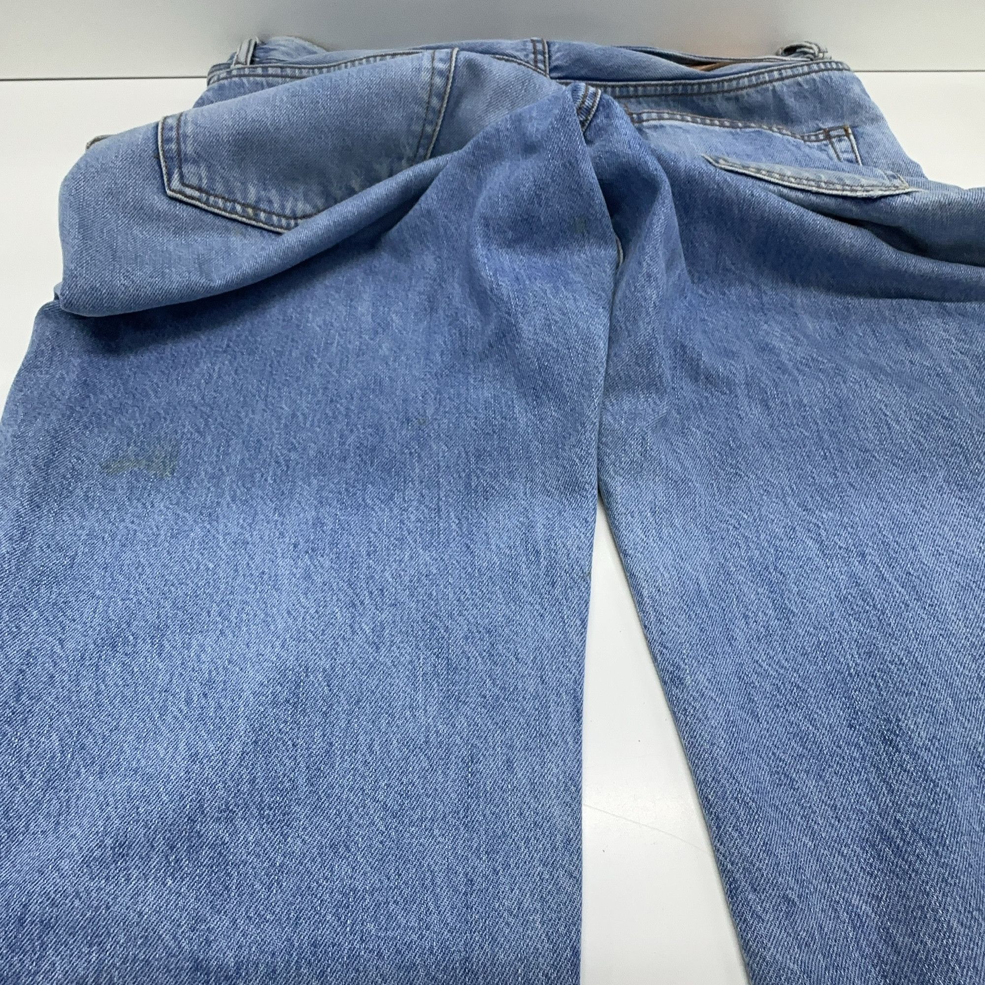 Acne Studios Acne Studios Straight Leg Belted Jeans 32 Size 32" / US 10 / IT 46 - 11 Thumbnail