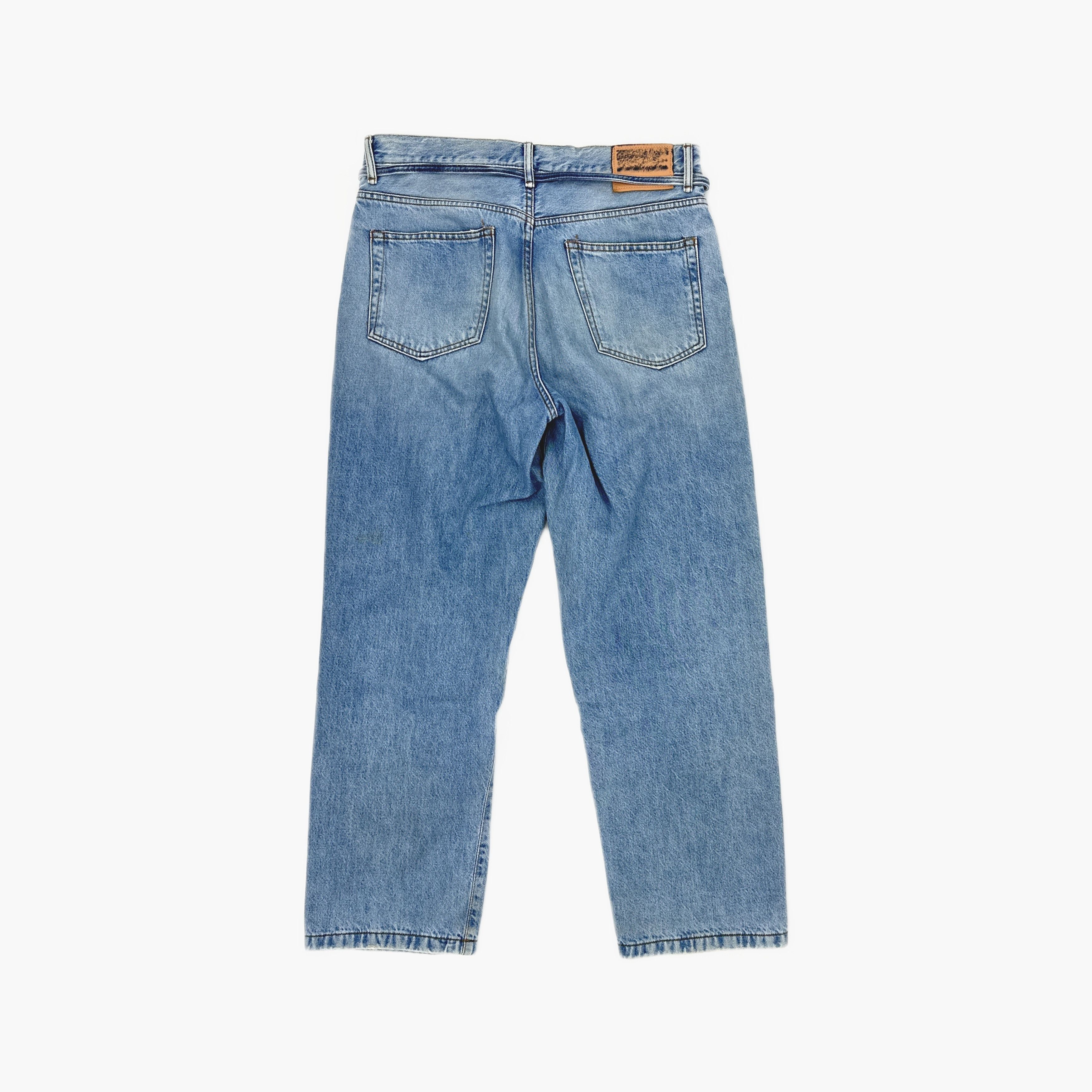 Acne Studios Acne Studios Straight Leg Belted Jeans 32 Size 32" / US 10 / IT 46 - 3 Thumbnail