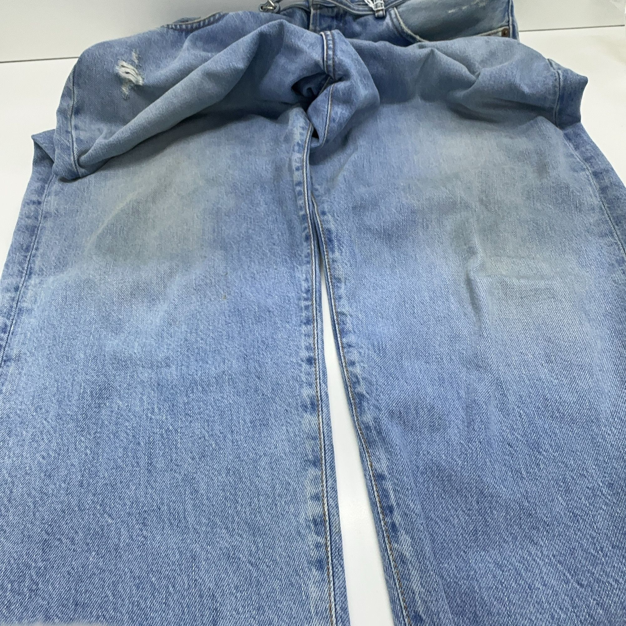 Acne Studios Acne Studios Straight Leg Belted Jeans 32 Size 32" / US 10 / IT 46 - 8 Thumbnail