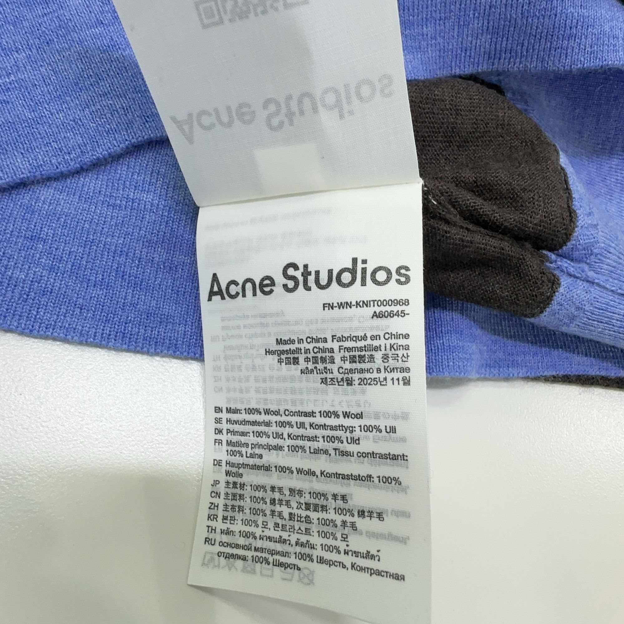 Acne Studios Acne Studios Layered Wool Knit Sweater XS Size XS / US 0-2 / IT 36-38 - 5 Thumbnail