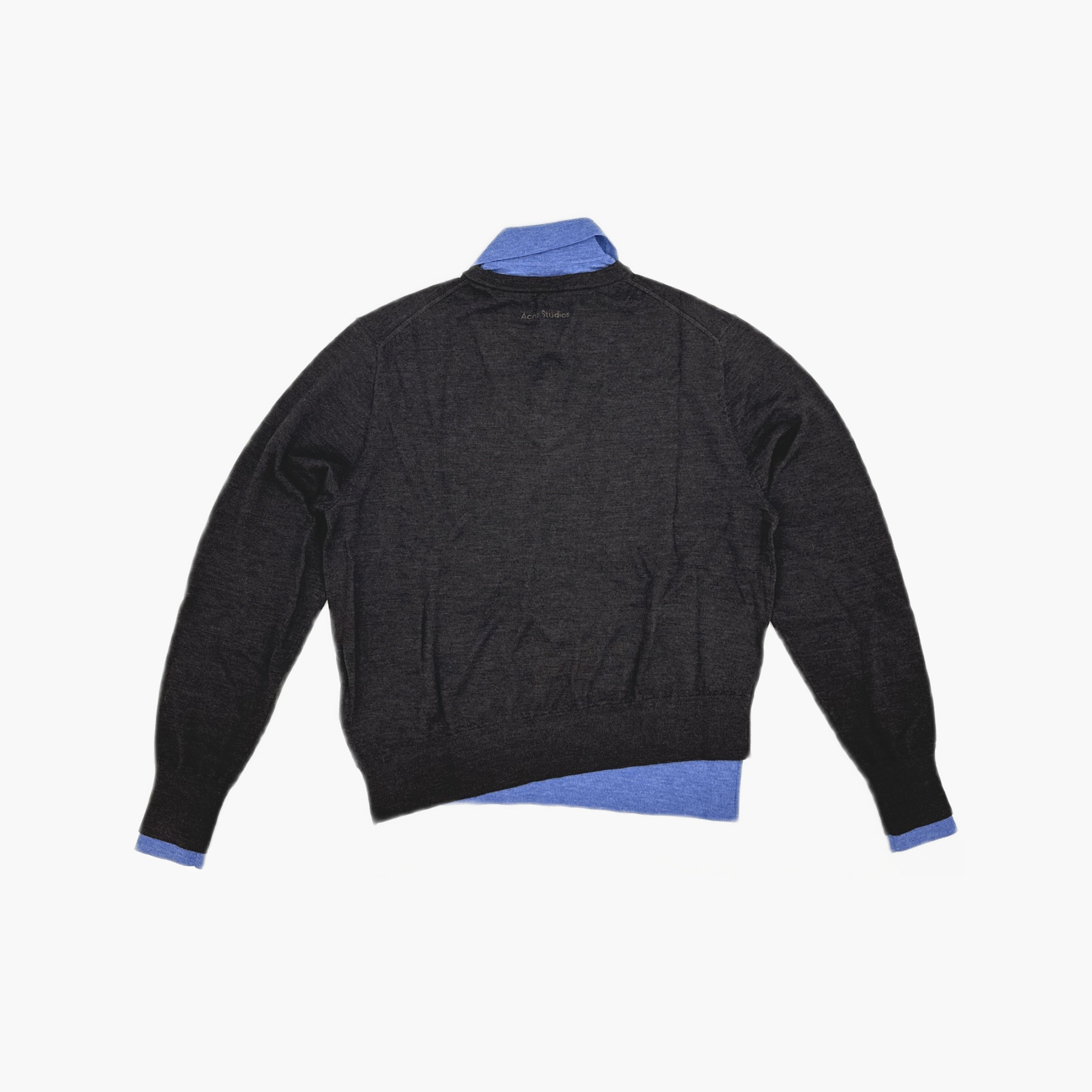 Acne Studios Acne Studios Layered Wool Knit Sweater XS Size XS / US 0-2 / IT 36-38 - 3 Thumbnail
