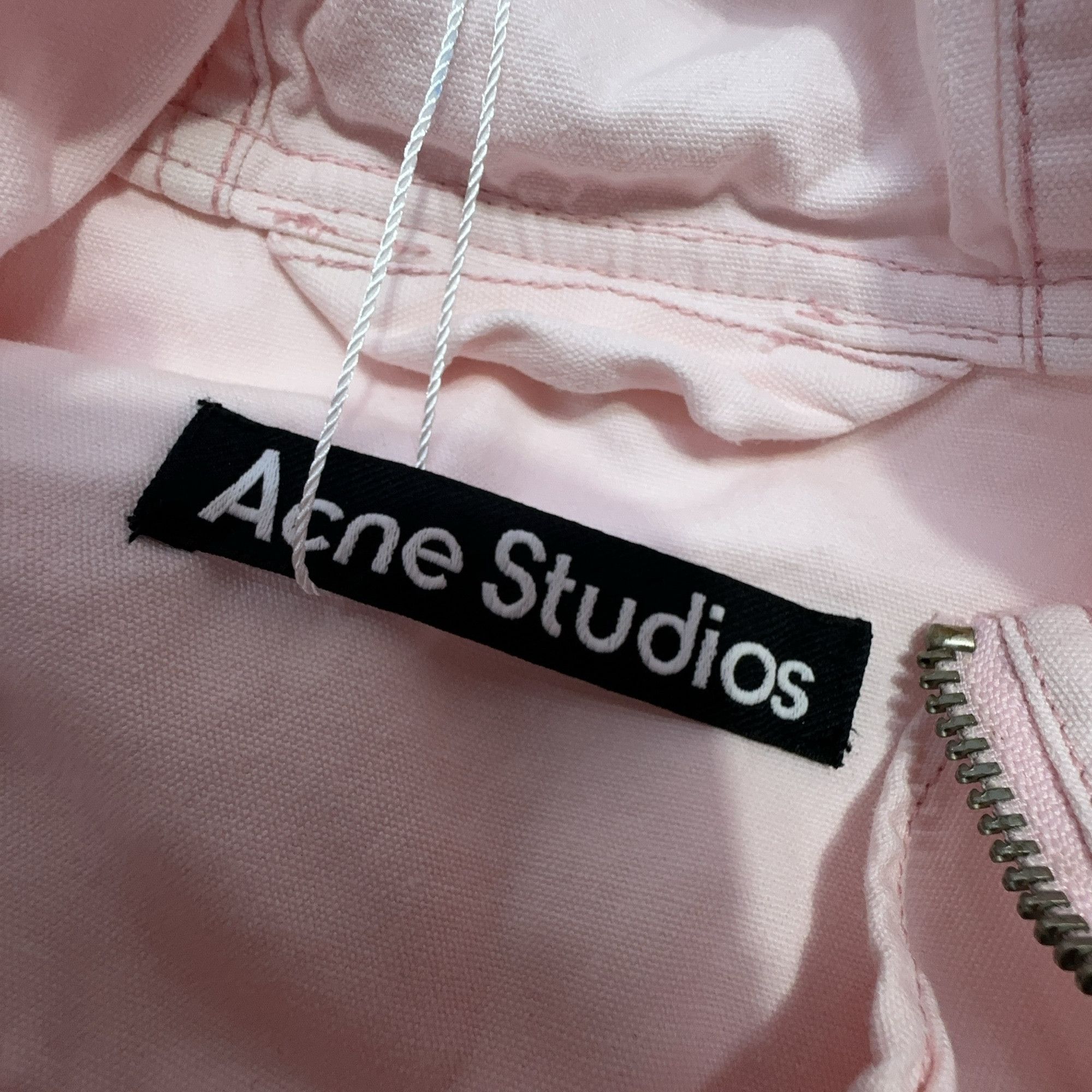 Acne Studios Acne Studios FW24 Pink Hooded Zip Jacket XS Size US XS / EU 42 / 0 - 6 Thumbnail