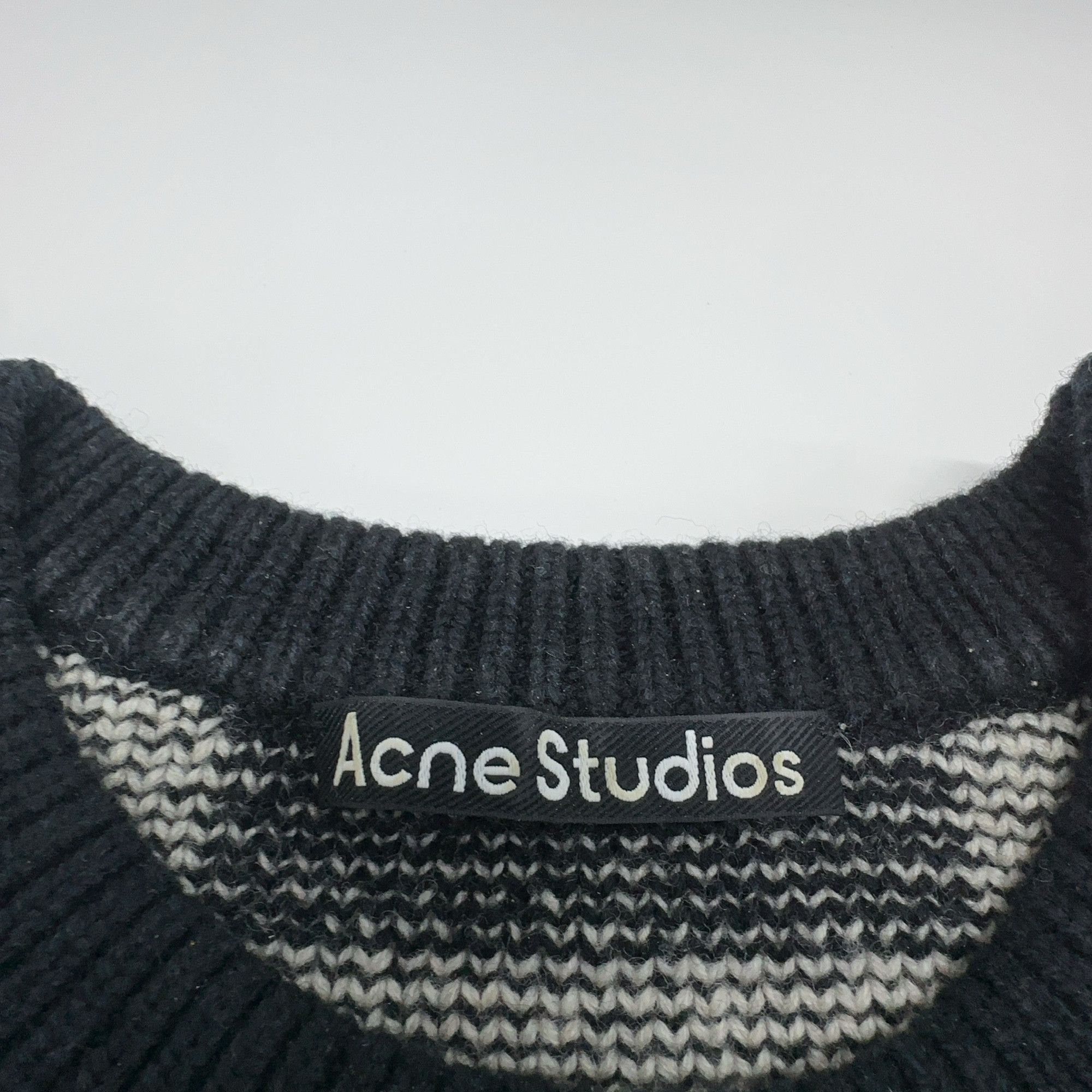 Acne Studios Acne Studios Face Checkerboard Wool Sweater M Size US M / EU 48-50 / 2 - 5 Thumbnail