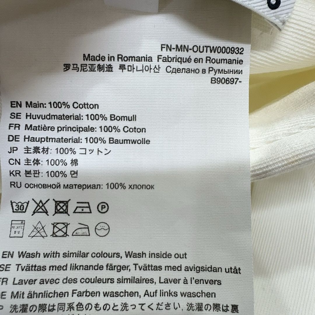 Acne Studios Acne Studios Cotton Button Down Shirt 44 Size US S / EU 44-46 / 1 - 5 Thumbnail