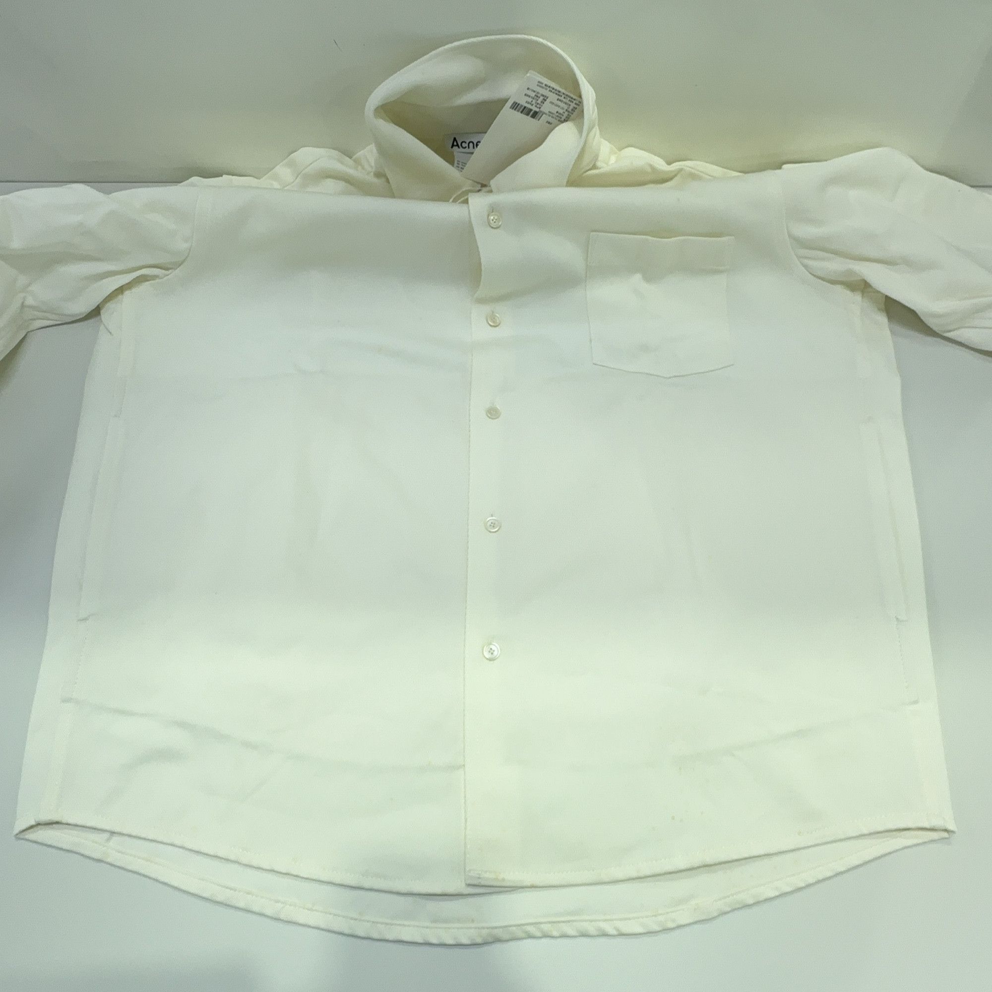 Acne Studios Acne Studios Cotton Button Down Shirt 44 Size US S / EU 44-46 / 1 - 9 Thumbnail