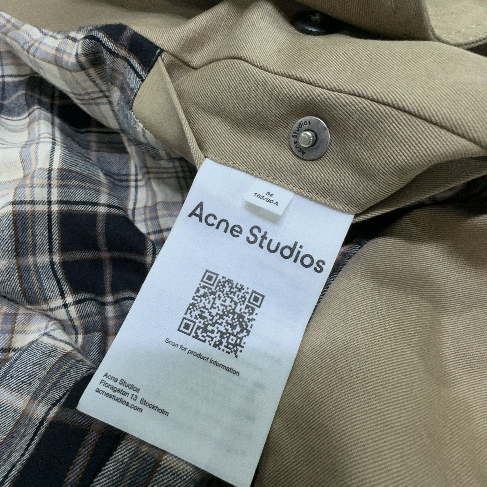 Acne Studios Acne Studios Double Breasted Jacket 34 Size XS / US 0-2 / IT 36-38 - 4 Thumbnail