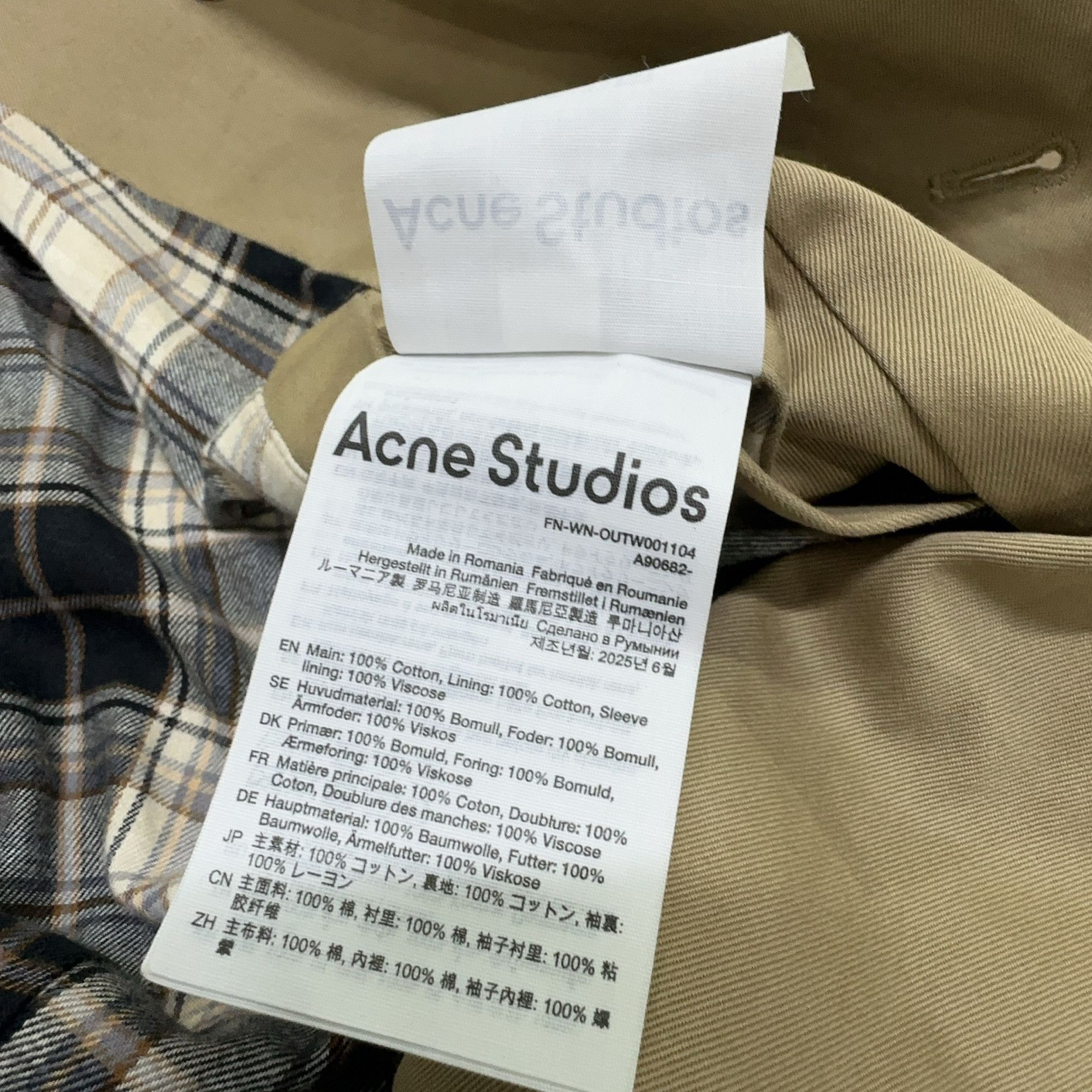 Acne Studios Acne Studios Double Breasted Jacket 34 Size XS / US 0-2 / IT 36-38 - 5 Thumbnail