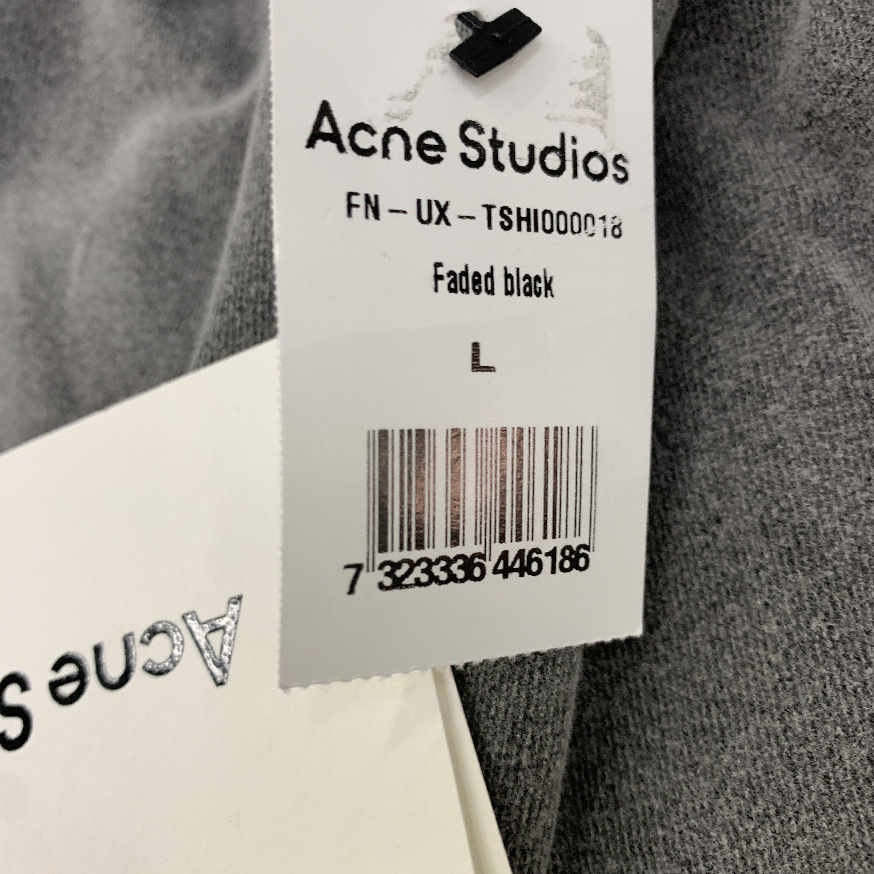 Acne Studios Acne Studios Faded Cotton T-Shirt Size L Size US L / EU 52-54 / 3 - 3 Thumbnail